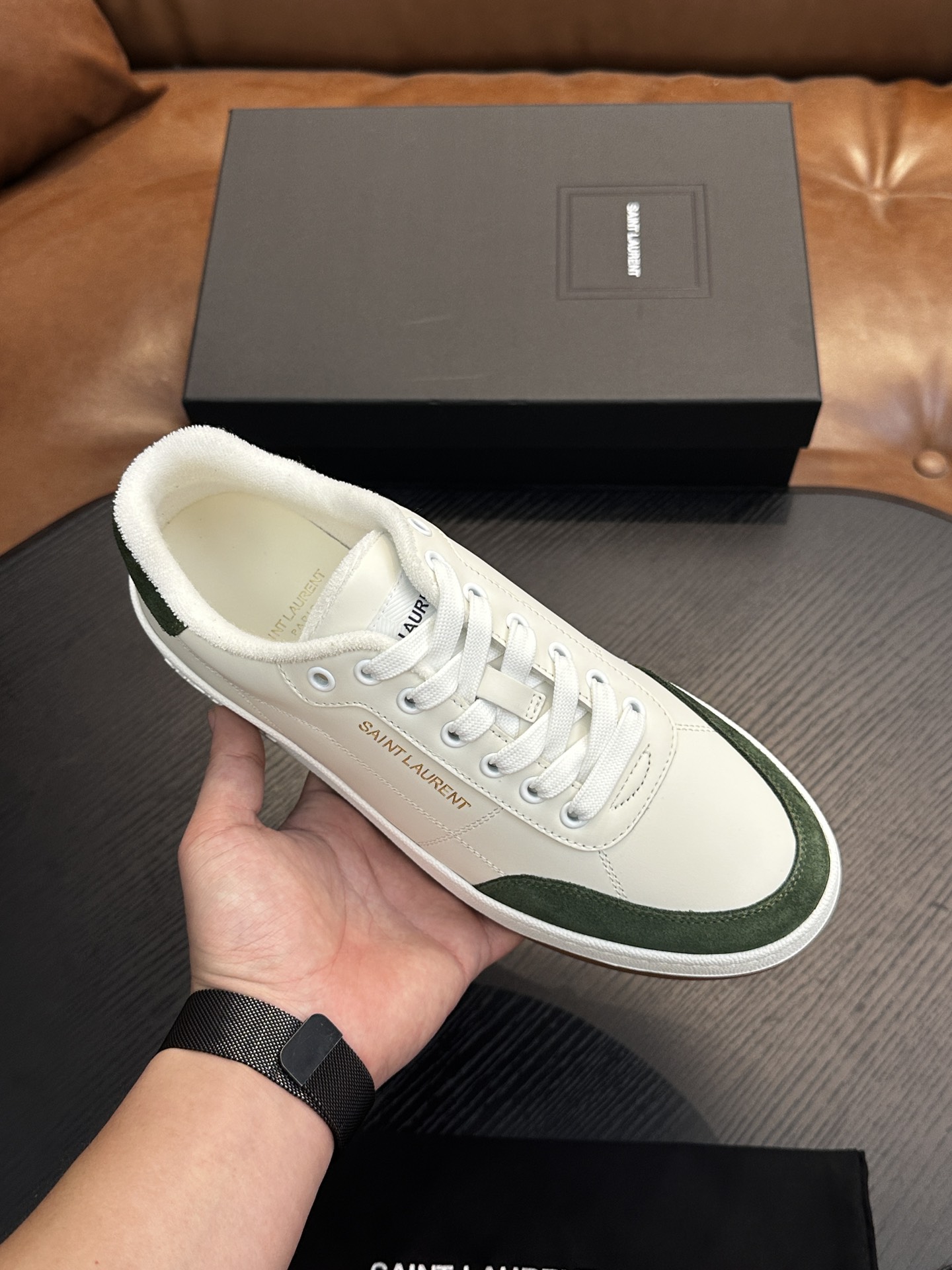Saint Laurent Classic Luxury Leather Shoe Loafer Shoes Ref.6C418E14 2