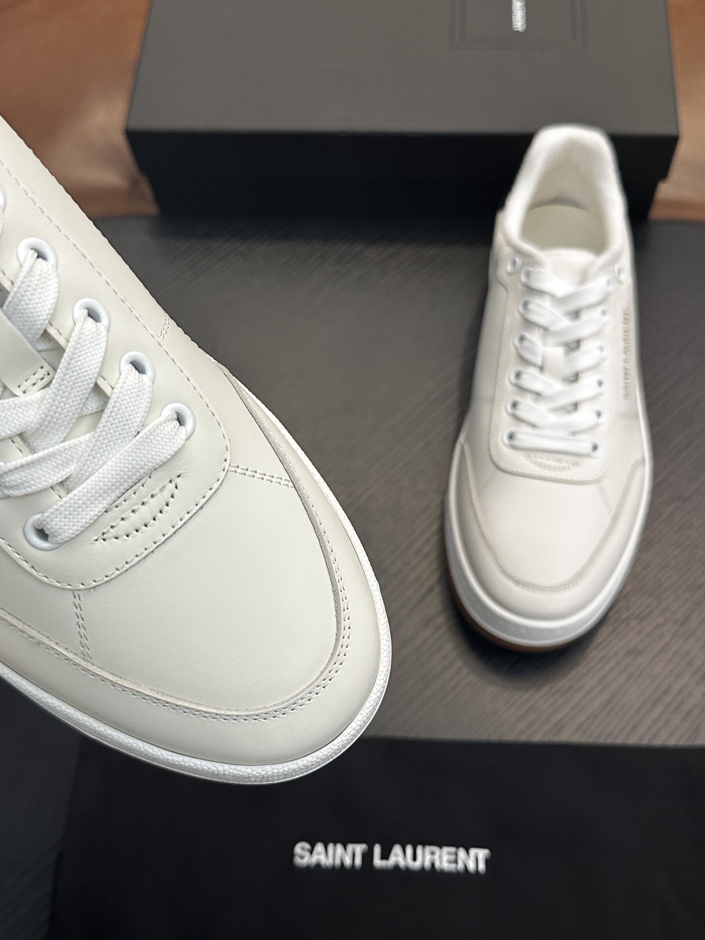 Saint Laurent Classic Luxury Leather Shoe Loafer Shoes Ref.665C9E26 6