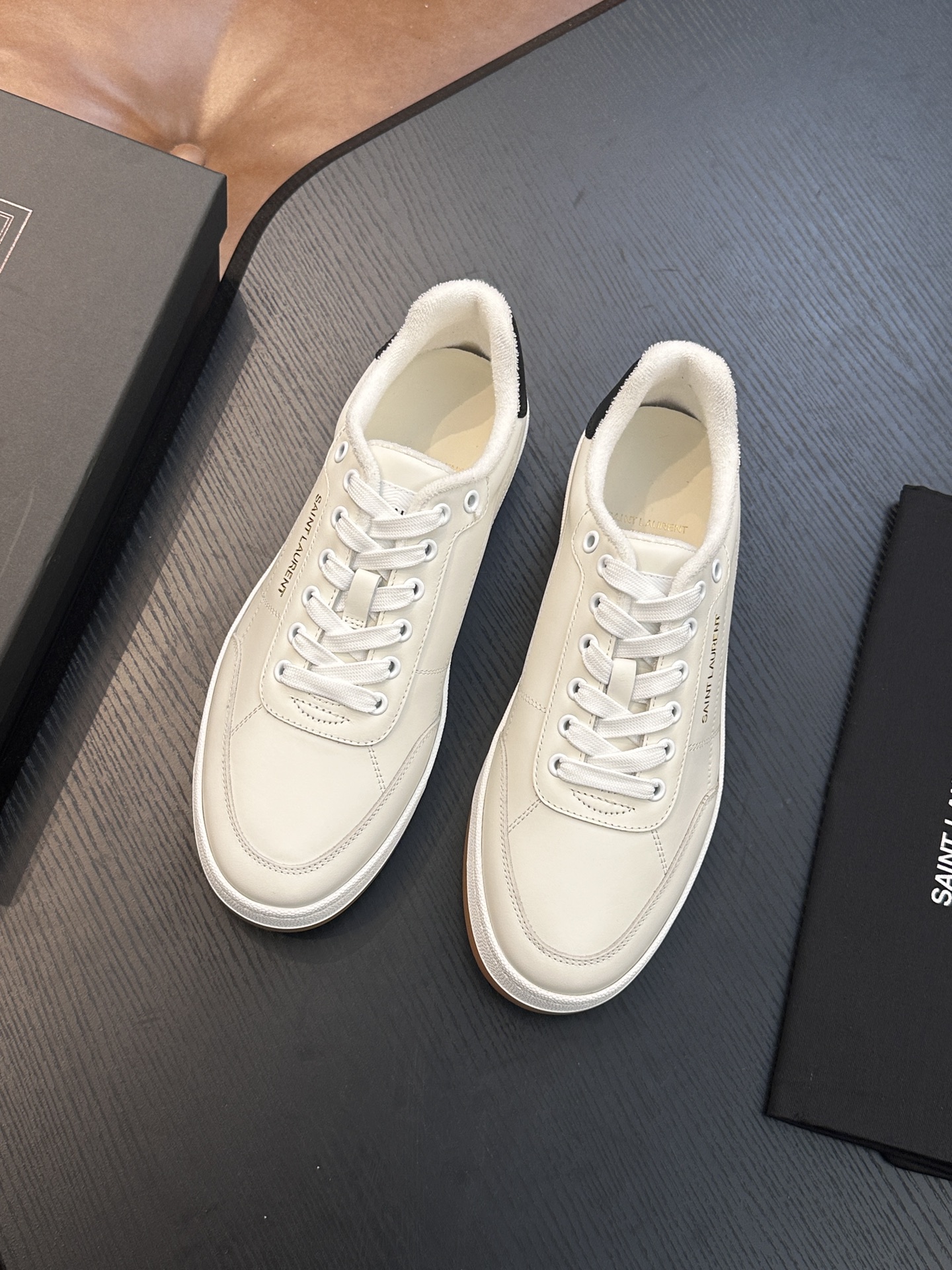 Saint Laurent Classic Luxury Leather Shoe Loafer Shoes Ref.665C9E26 3