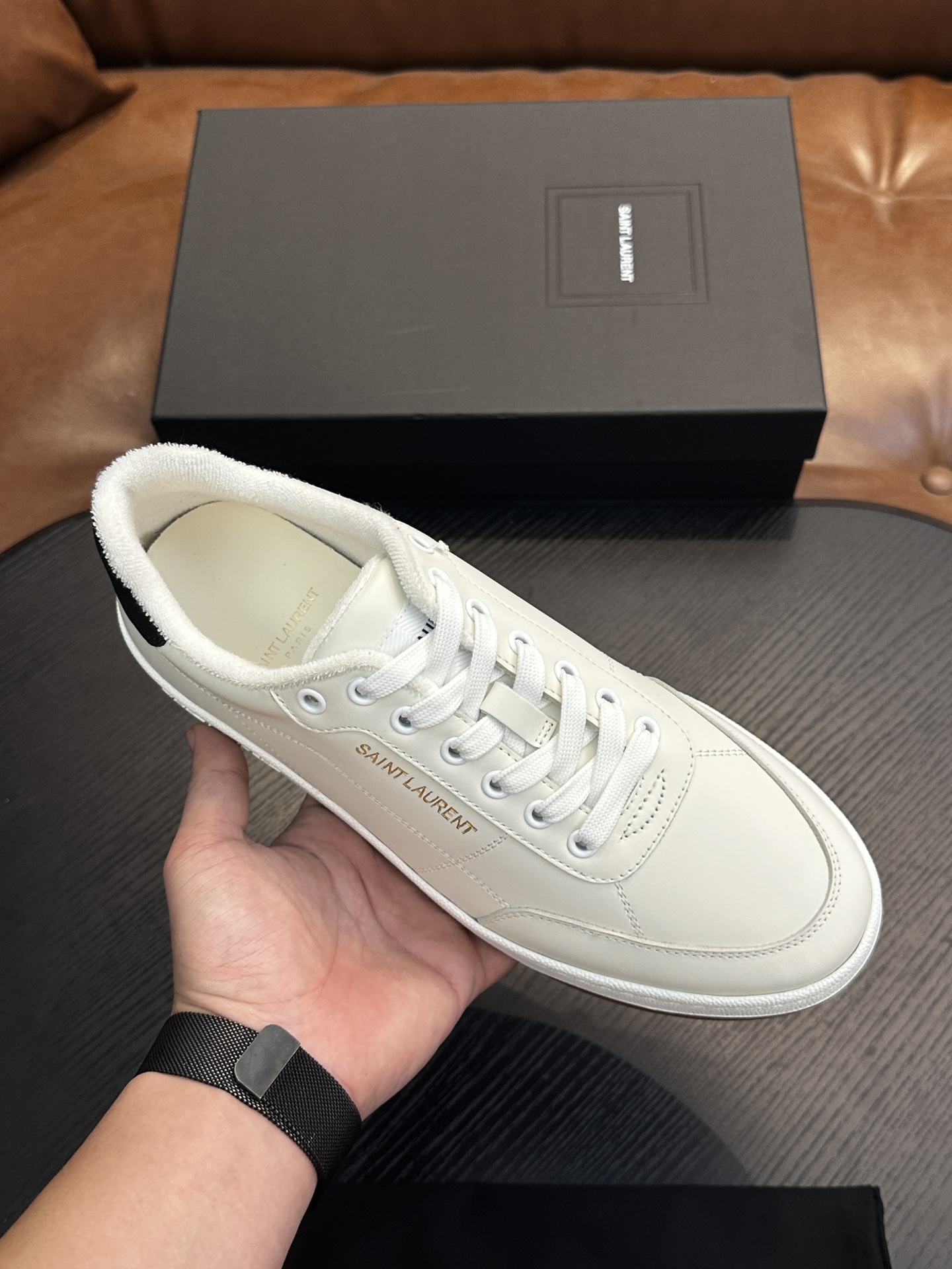 Saint Laurent Classic Luxury Leather Shoe Loafer Shoes Ref.665C9E26 2
