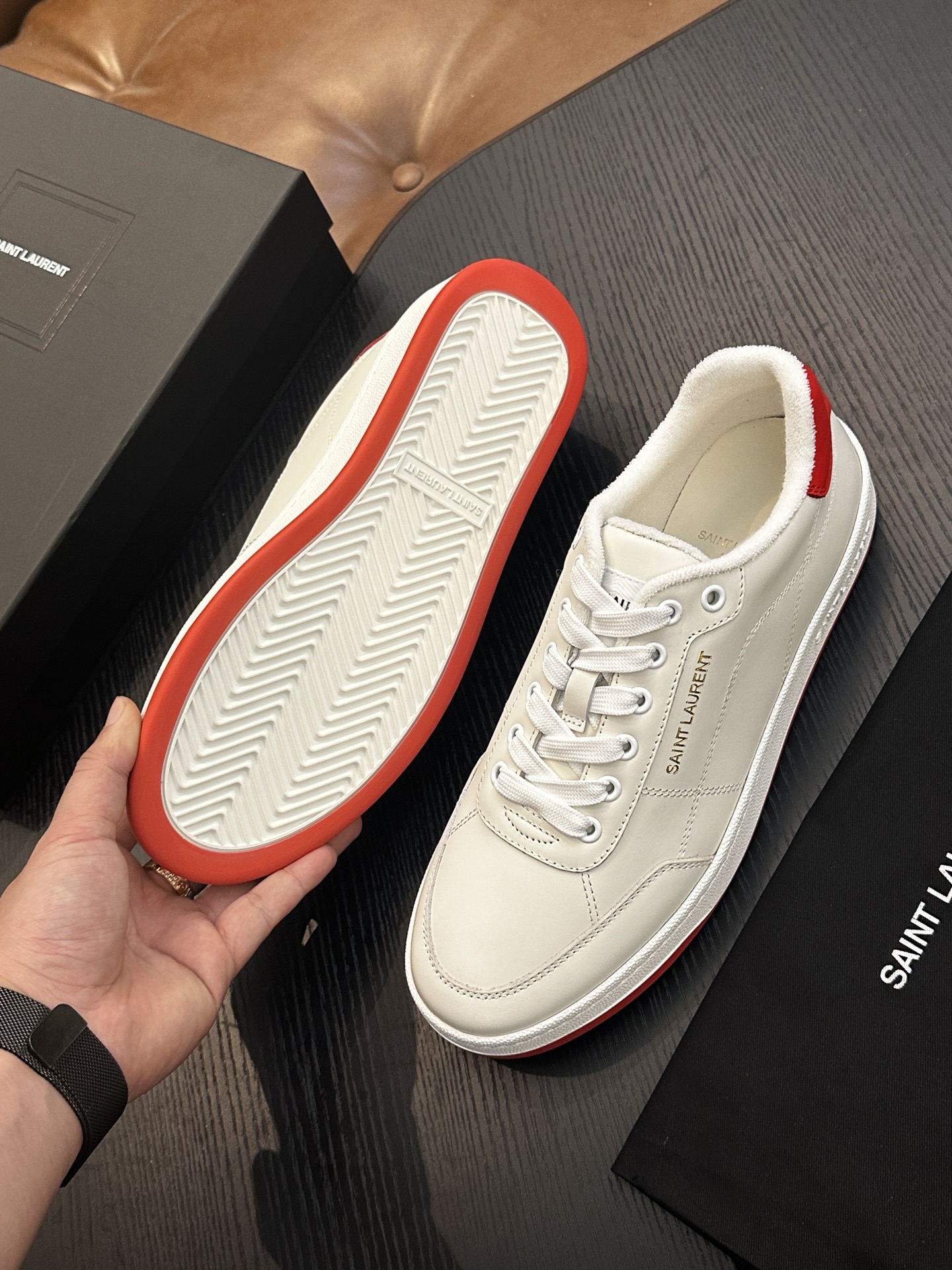 Saint Laurent Classic Luxury Leather Shoe Loafer Shoes Ref.654F7AAE 9
