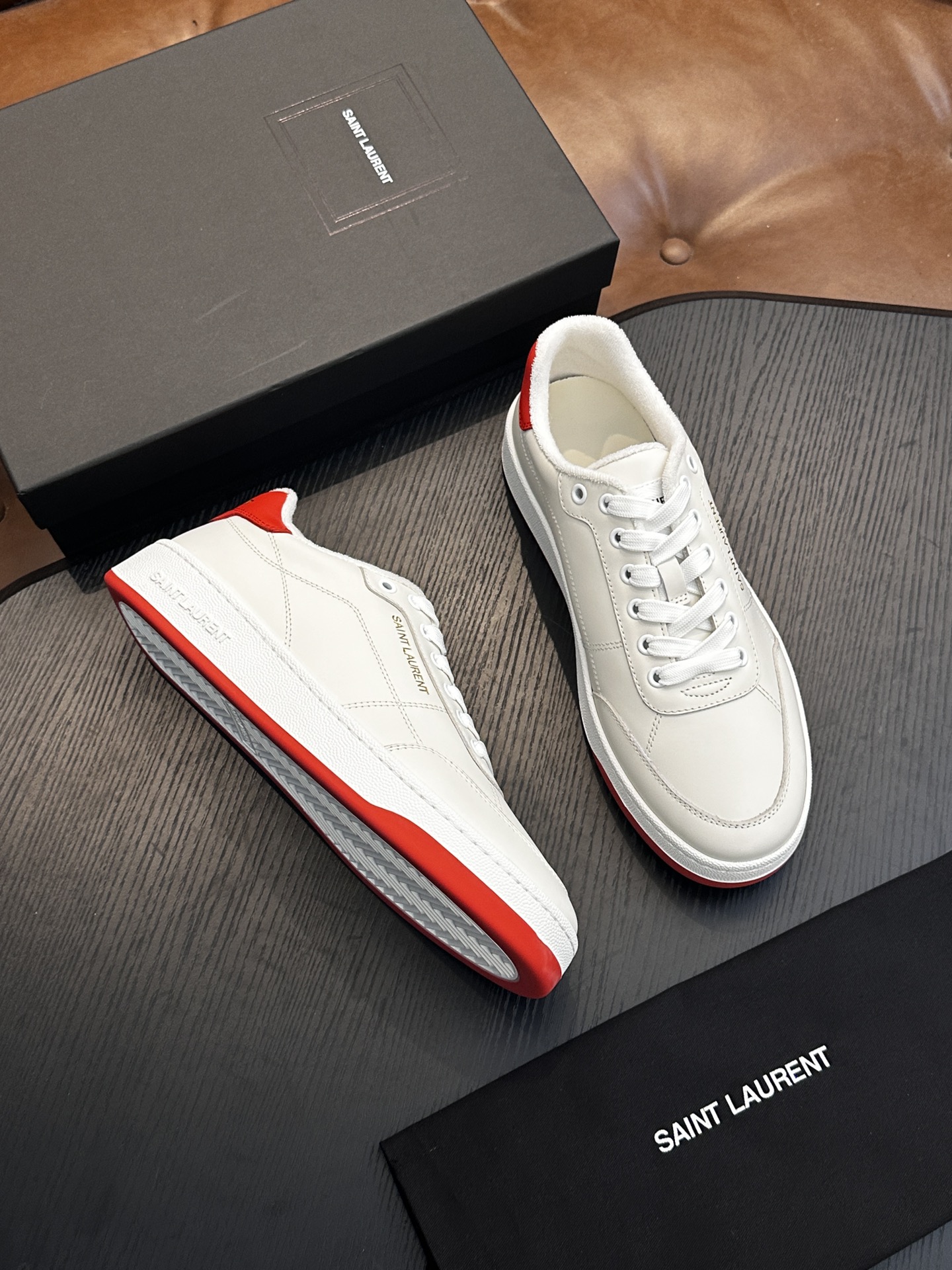 Saint Laurent Classic Luxury Leather Shoe Loafer Shoes Ref.654F7AAE 4