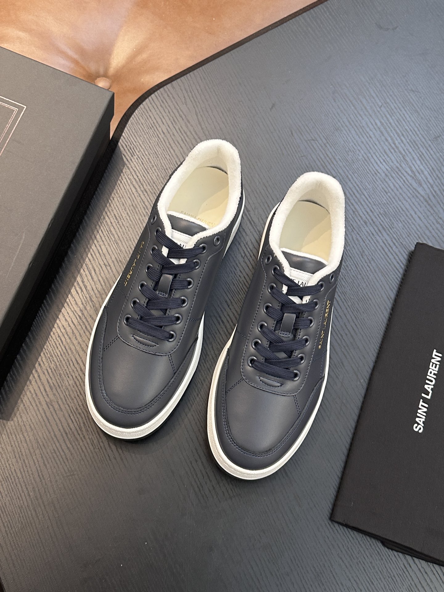 Saint Laurent Classic Luxury Leather Shoe Loafer Shoes Ref.6F3A70A0 3