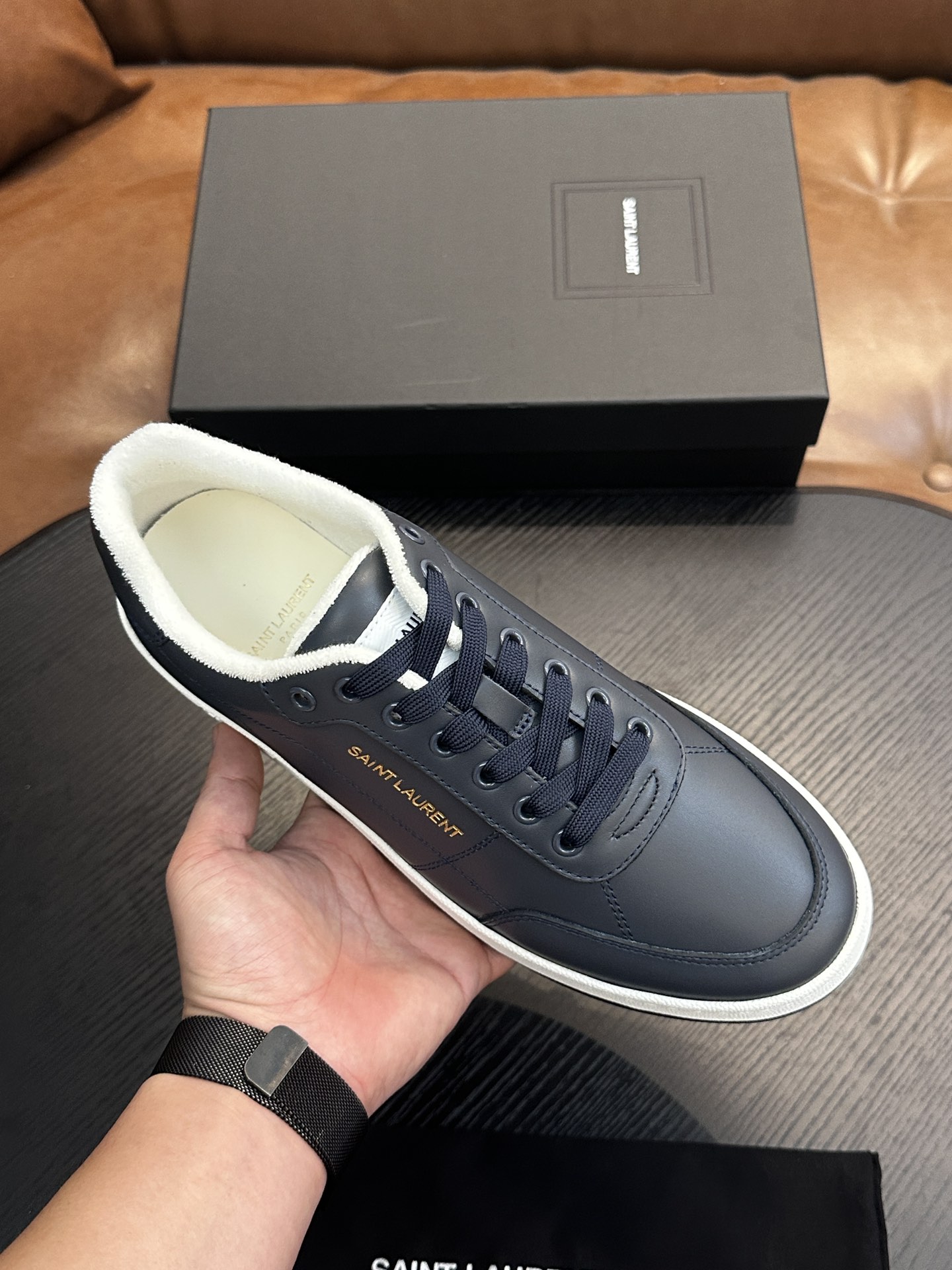 Saint Laurent Classic Luxury Leather Shoe Loafer Shoes Ref.6F3A70A0 2