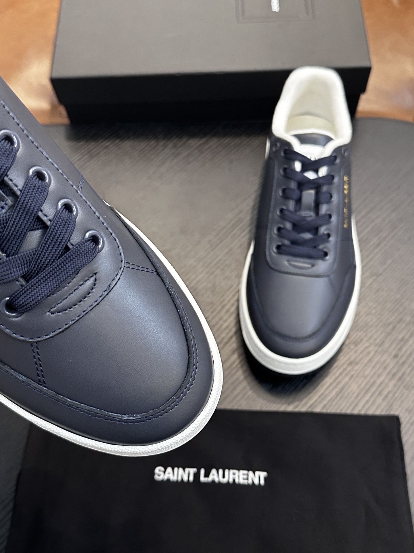 Saint Laurent Classic Luxury Leather Shoe Loafer Shoes Ref.6F3A70A0 6