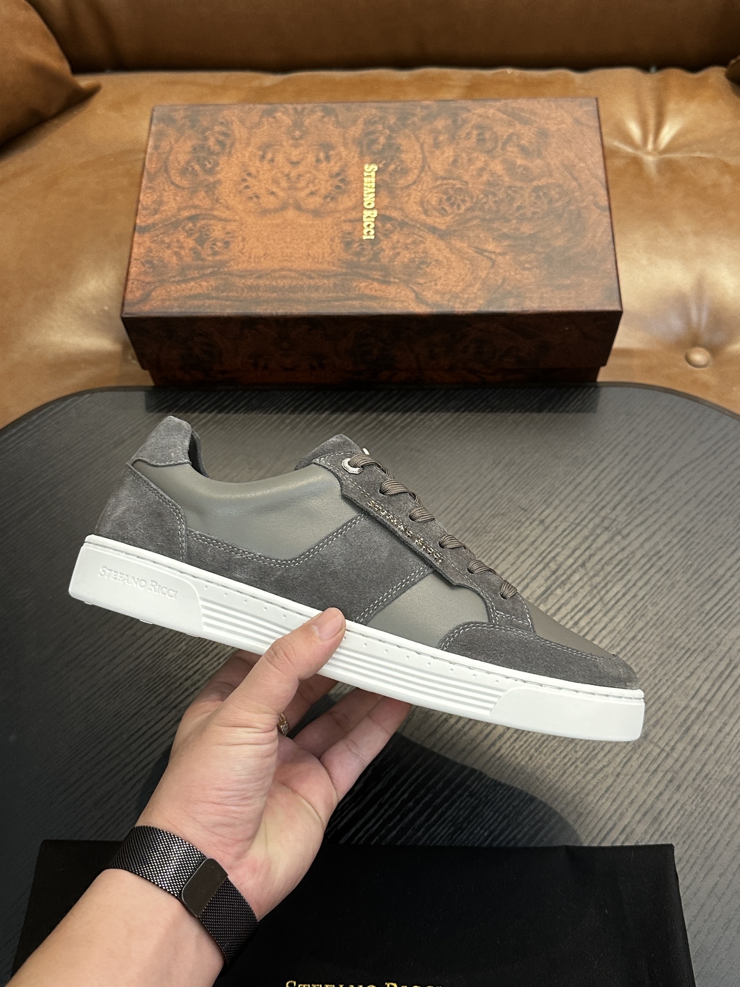 Patek Philippe Haute Couture Classic Luxury Leather Shoe Loafer Shoes