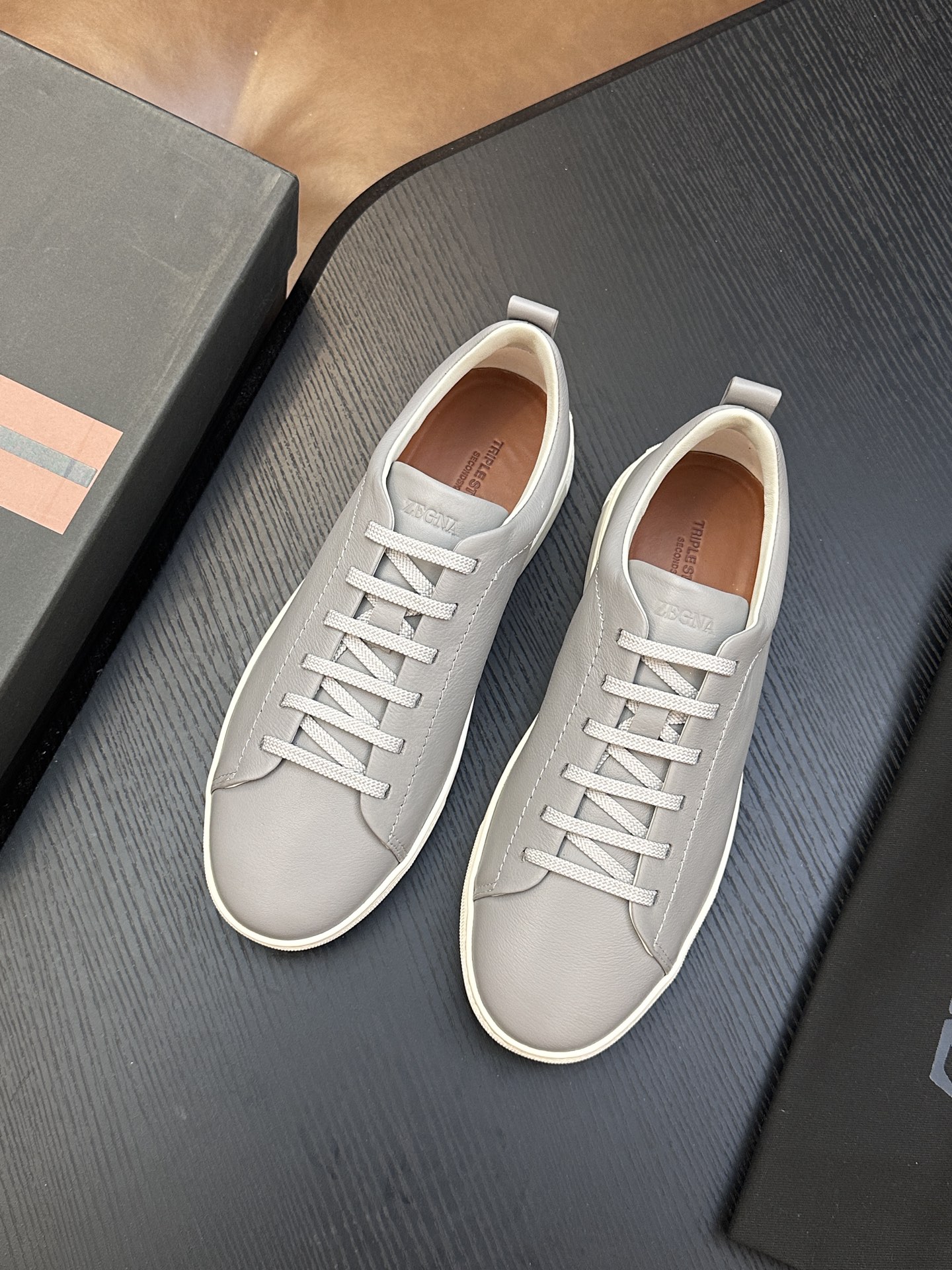 Sergio Rossi Classic Luxury Leather Shoe Loafer Shoes Ref 3