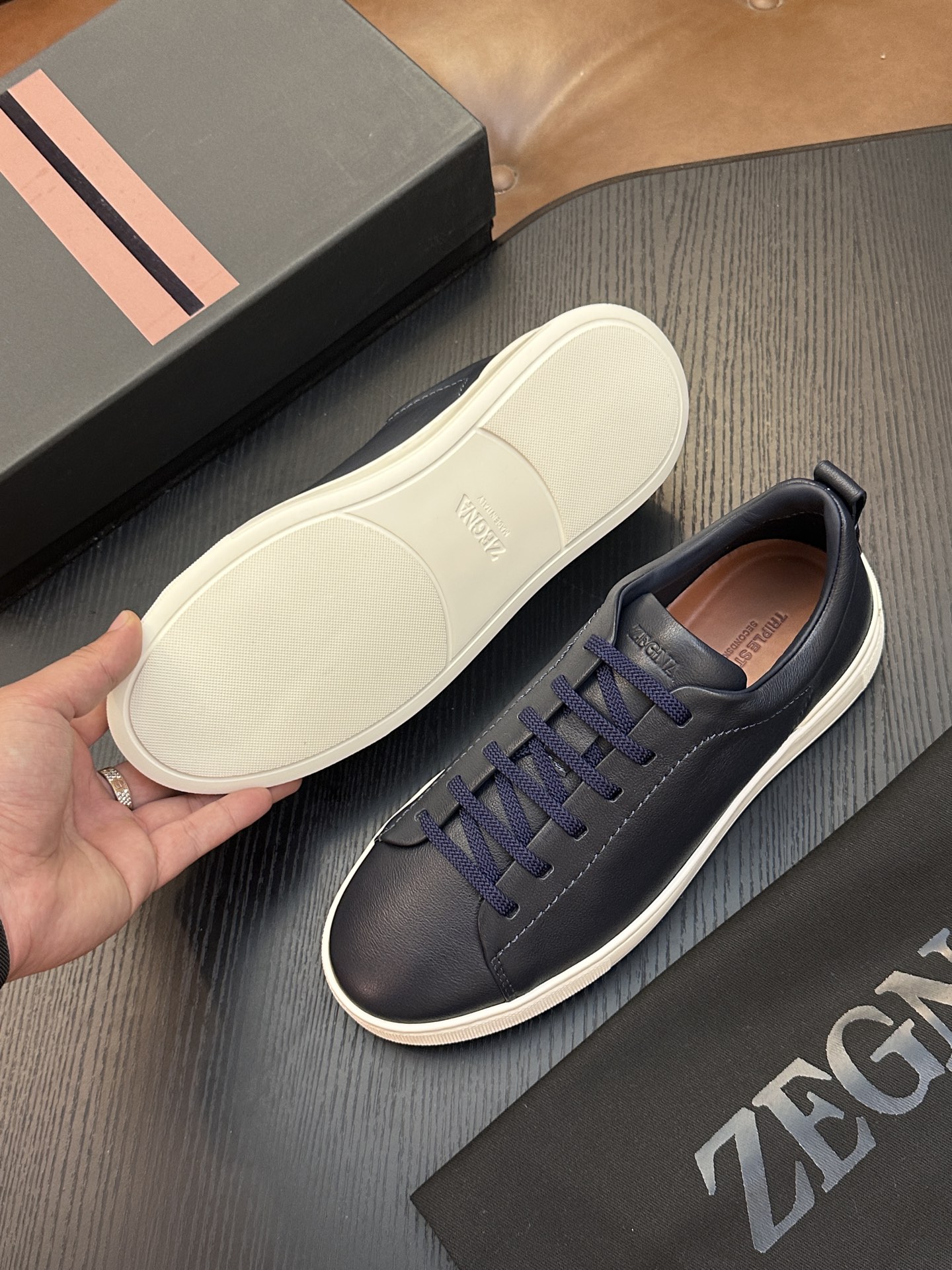Rene Caovilla Classic Luxury Leather Shoe Loafer Shoes Ref 9