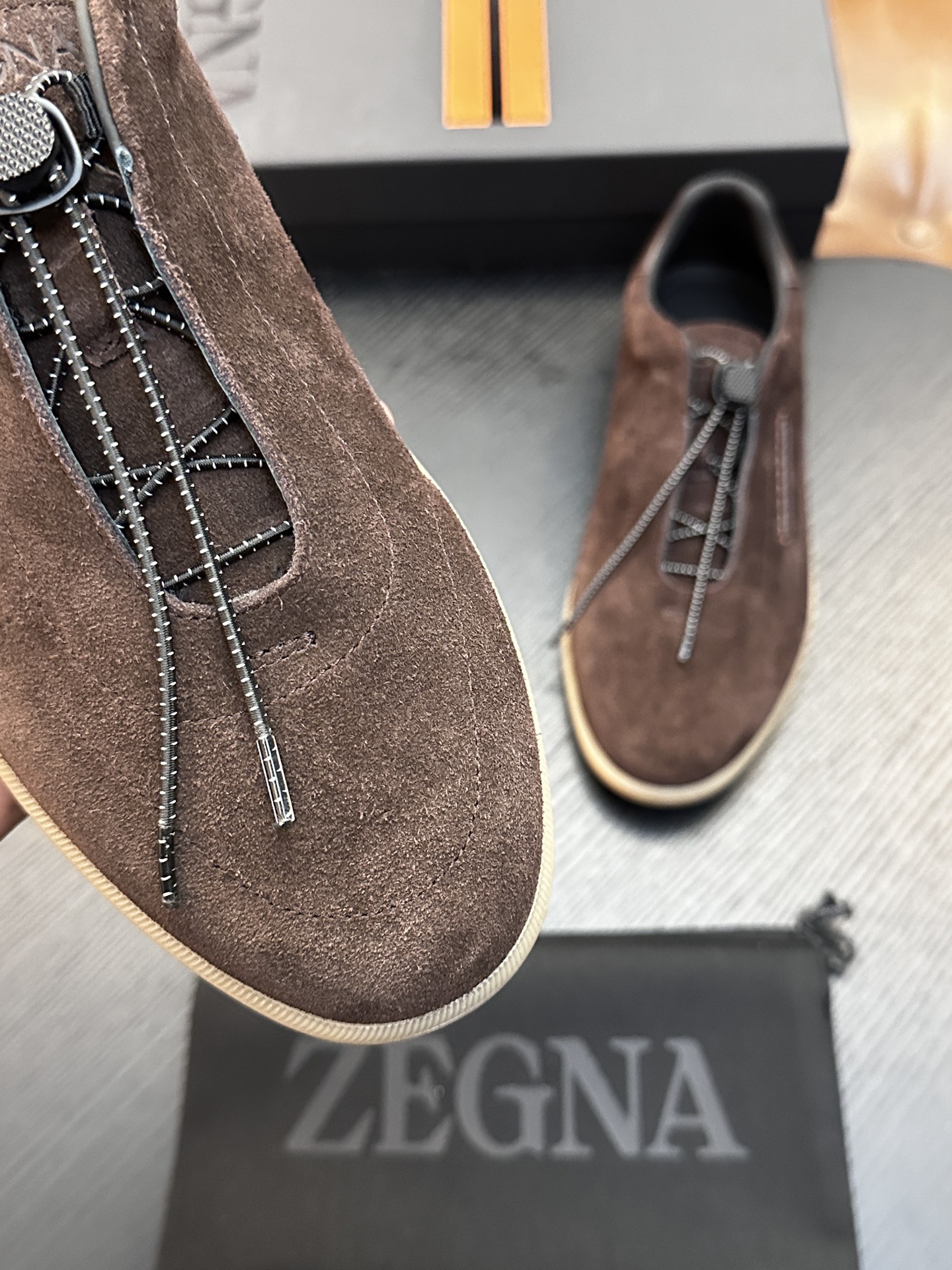 杰尼亚 Zegna 高级成衣风衣外套及大衣服饰 #A2B1B4CC 6