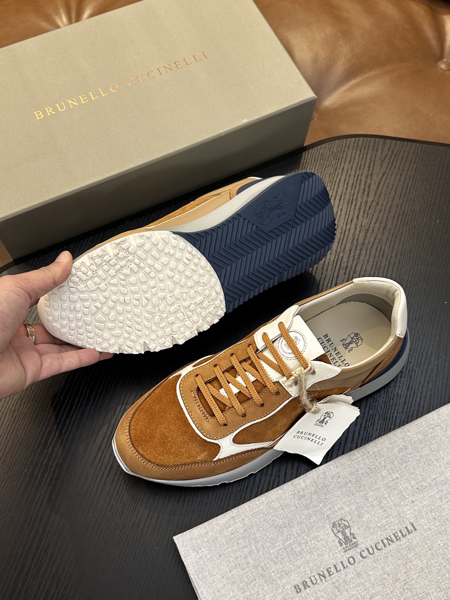 BC新款上架🆕Brunello Cucinelli 系带休闲男鞋|鞋面意大利进口细腻反毛皮|内里本白色苯染专用小牛皮|0 BC新款上架🆕Brunello Cucinelli 系带休闲男鞋|鞋面意大利进口细腻反毛皮|内里本白色苯染专用小牛皮|0