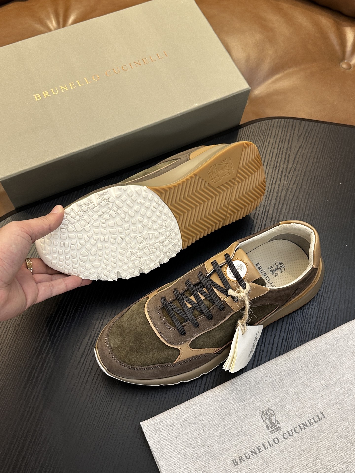 BC新款上架🆕Brunello Cucinelli 系带休闲男鞋|鞋面意大利进口细腻反毛皮|内里本白色苯染专用小牛皮|0 BC新款上架🆕Brunello Cucinelli 系带休闲男鞋|鞋面意大利进口细腻反毛皮|内里本白色苯染专用小牛皮|0