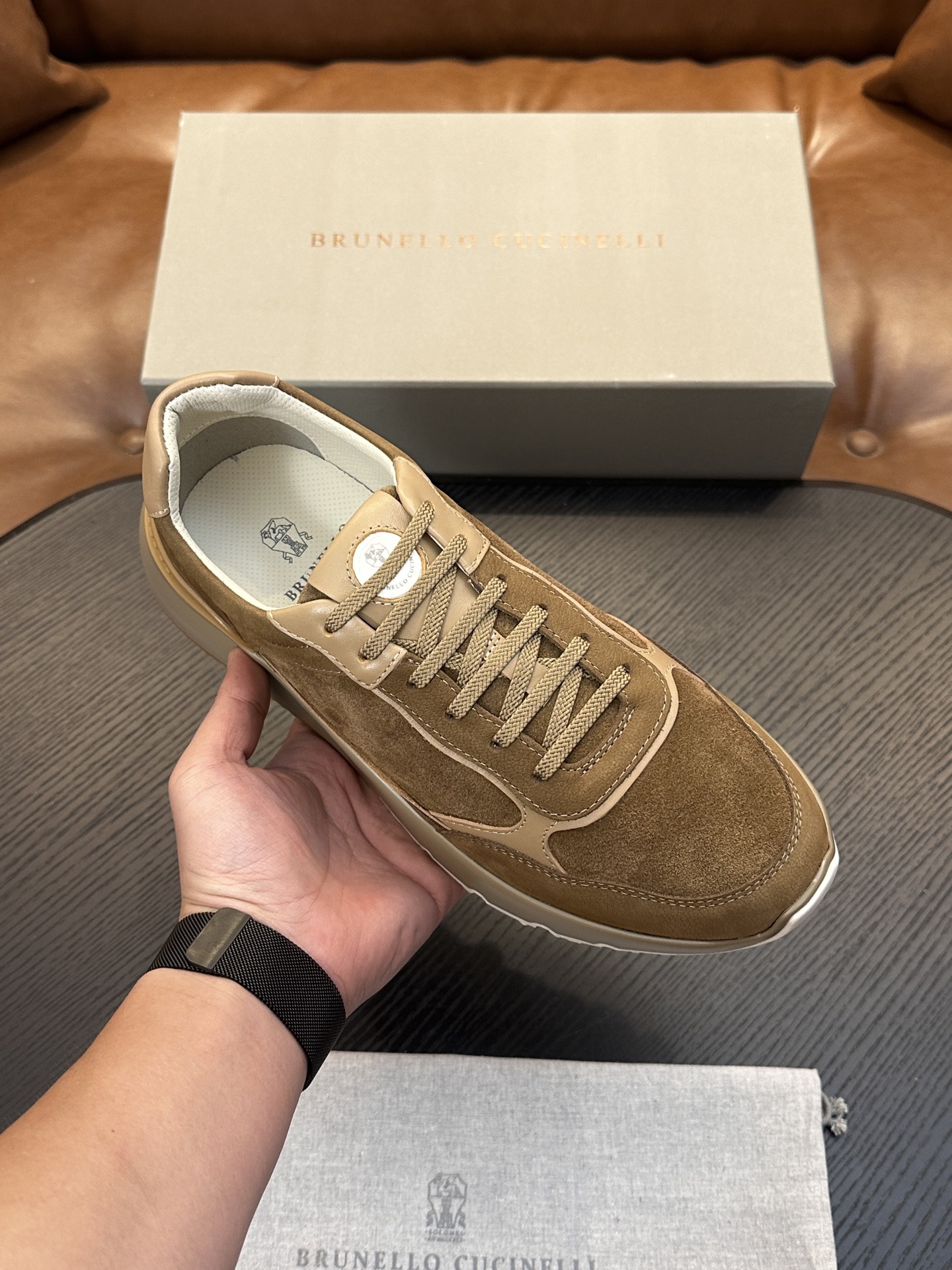 BC新款上架🆕Brunello Cucinelli 系带休闲男鞋|鞋面意大利进口细腻反毛皮|内里本白色苯染专用小牛皮|0 BC新款上架🆕Brunello Cucinelli 系带休闲男鞋|鞋面意大利进口细腻反毛皮|内里本白色苯染专用小牛皮|0