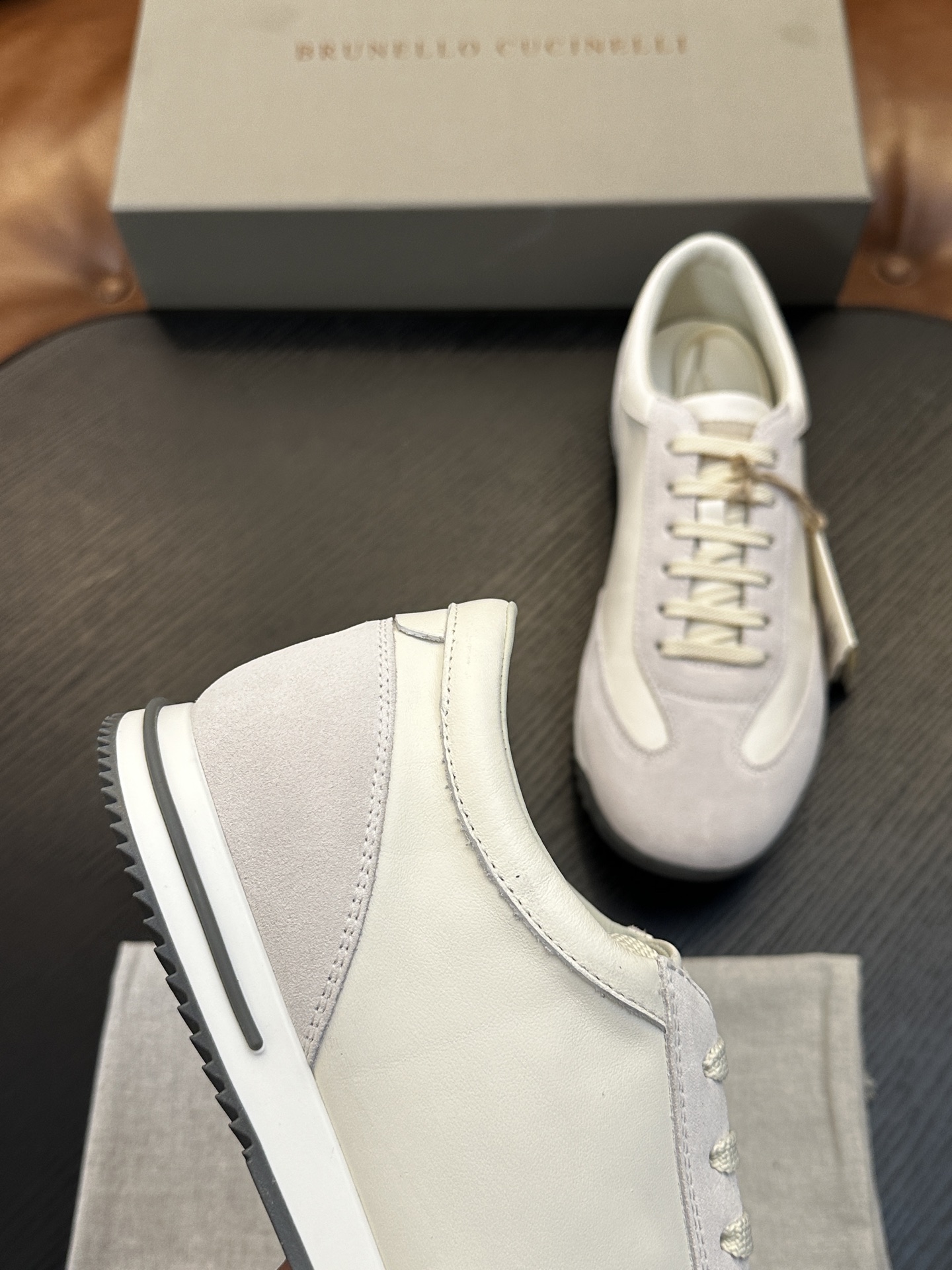 BC新款上架🆕Brunello Cucinelli 系带休闲男鞋|鞋面意大利进口细腻反毛皮|内里本白色苯染专用小牛皮|0 BC新款上架🆕Brunello Cucinelli 系带休闲男鞋|鞋面意大利进口细腻反毛皮|内里本白色苯染专用小牛皮|0