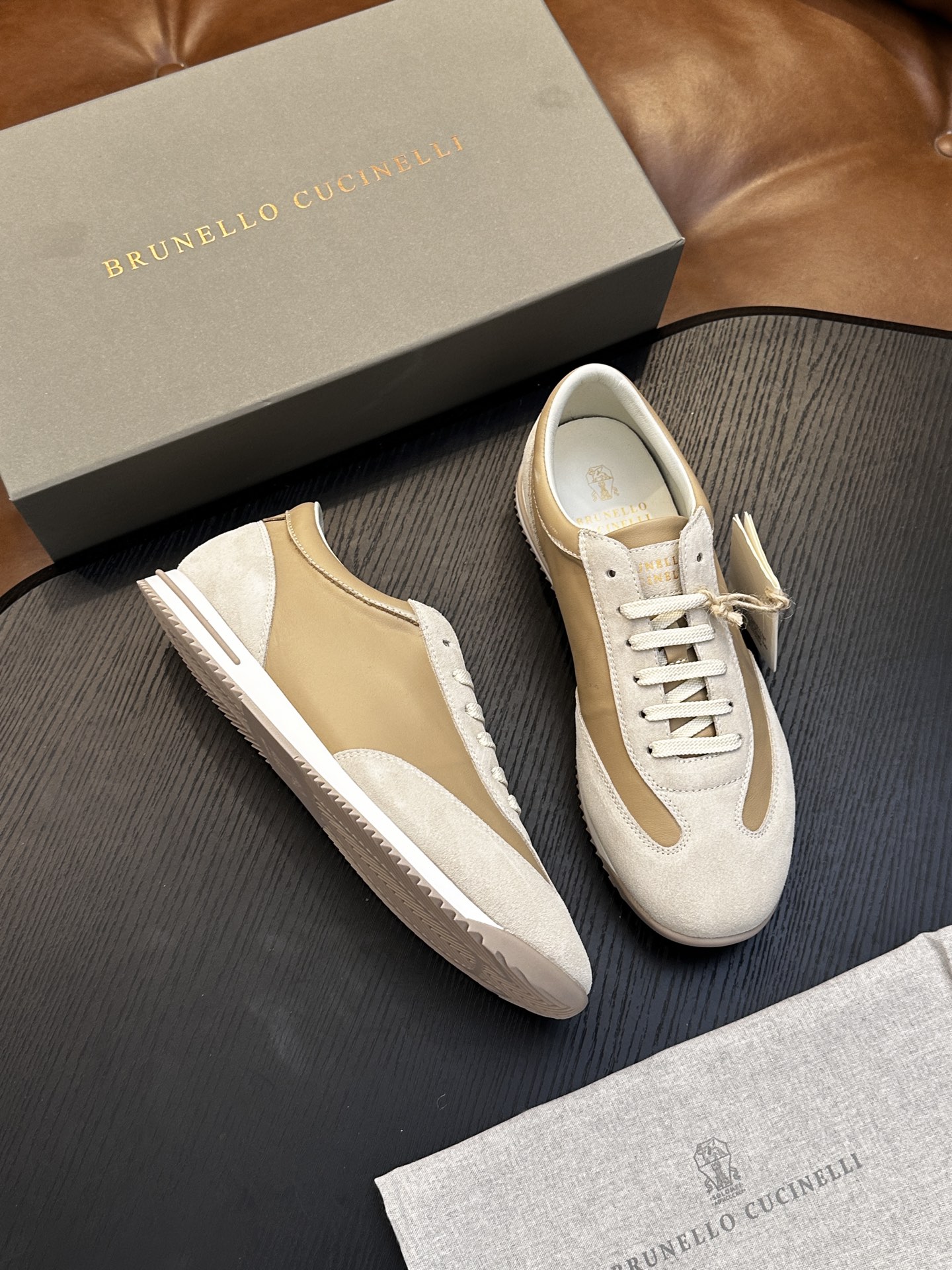 BC新款上架🆕Brunello Cucinelli 系带休闲男鞋|鞋面意大利进口细腻反毛皮|内里本白色苯染专用小牛皮|0 BC新款上架🆕Brunello Cucinelli 系带休闲男鞋|鞋面意大利进口细腻反毛皮|内里本白色苯染专用小牛皮|0