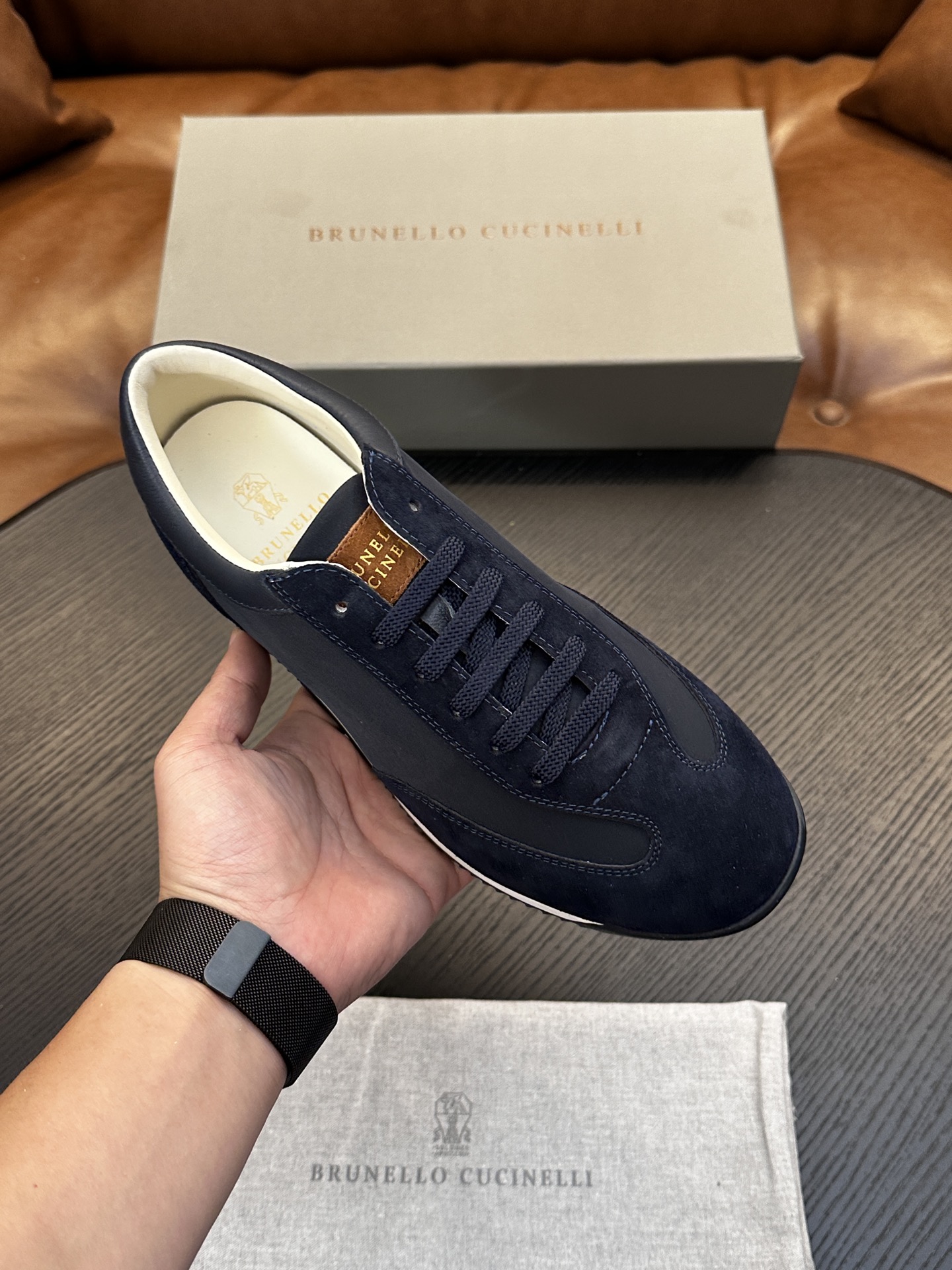 BC新款上架🆕Brunello Cucinelli 系带休闲男鞋|鞋面意大利进口细腻反毛皮|内里本白色苯染专用小牛皮|0 BC新款上架🆕Brunello Cucinelli 系带休闲男鞋|鞋面意大利进口细腻反毛皮|内里本白色苯染专用小牛皮|0