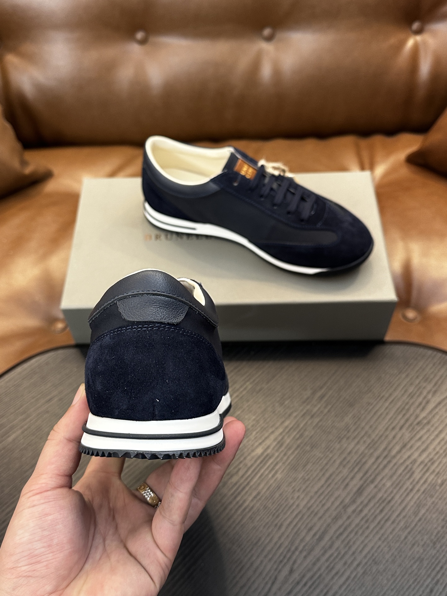 BC新款上架🆕Brunello Cucinelli 系带休闲男鞋|鞋面意大利进口细腻反毛皮|内里本白色苯染专用小牛皮|0 BC新款上架🆕Brunello Cucinelli 系带休闲男鞋|鞋面意大利进口细腻反毛皮|内里本白色苯染专用小牛皮|0