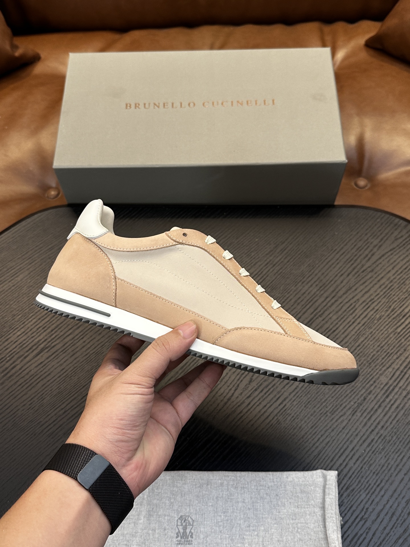 BC新款上架🆕Brunello Cucinelli 系带休闲男鞋|鞋面意大利进口细腻反毛皮|内里本白色苯染专用小牛皮|0 BC新款上架🆕Brunello Cucinelli 系带休闲男鞋|鞋面意大利进口细腻反毛皮|内里本白色苯染专用小牛皮|0