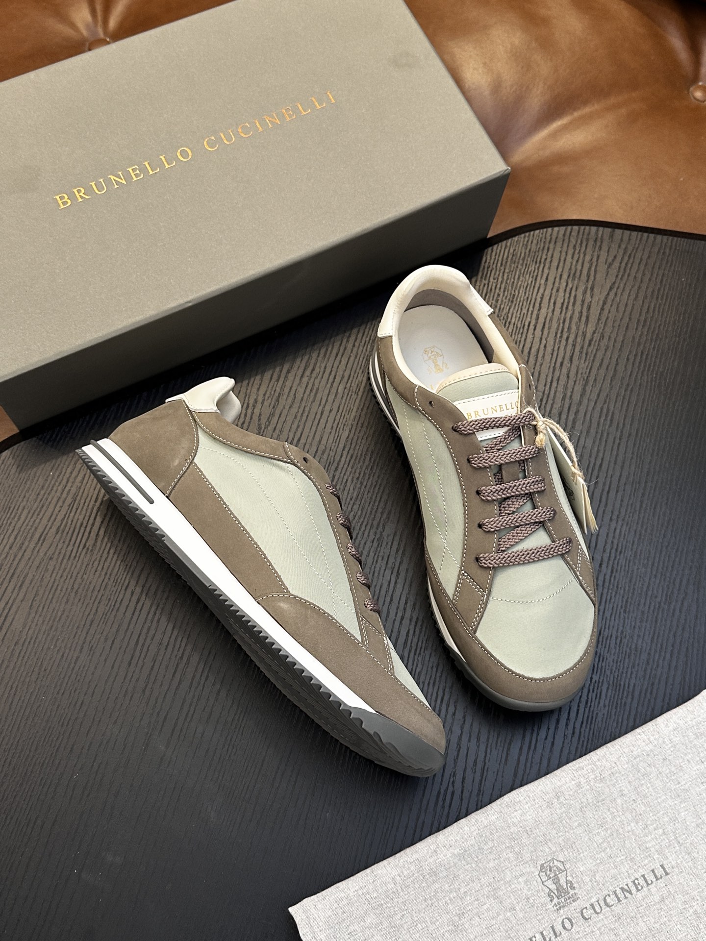 BC新款上架🆕Brunello Cucinelli 系带休闲男鞋|鞋面意大利进口细腻反毛皮|内里本白色苯染专用小牛皮|0 BC新款上架🆕Brunello Cucinelli 系带休闲男鞋|鞋面意大利进口细腻反毛皮|内里本白色苯染专用小牛皮|0
