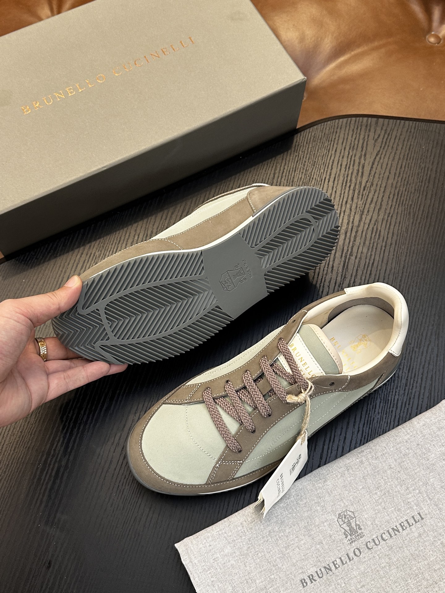 BC新款上架🆕Brunello Cucinelli 系带休闲男鞋|鞋面意大利进口细腻反毛皮|内里本白色苯染专用小牛皮|0 BC新款上架🆕Brunello Cucinelli 系带休闲男鞋|鞋面意大利进口细腻反毛皮|内里本白色苯染专用小牛皮|0