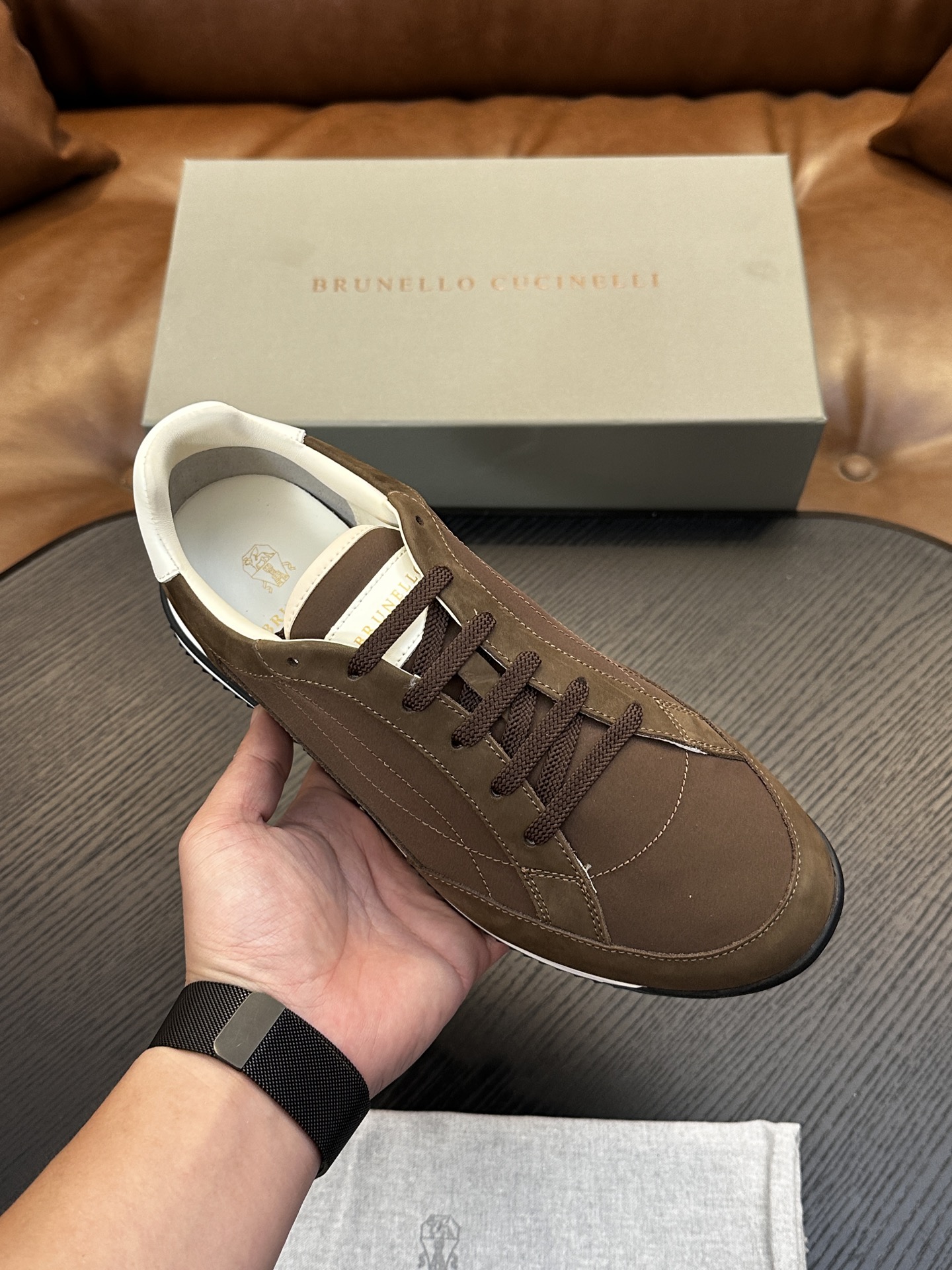 BC新款上架🆕Brunello Cucinelli 系带休闲男鞋|鞋面意大利进口细腻反毛皮|内里本白色苯染专用小牛皮|0 BC新款上架🆕Brunello Cucinelli 系带休闲男鞋|鞋面意大利进口细腻反毛皮|内里本白色苯染专用小牛皮|0