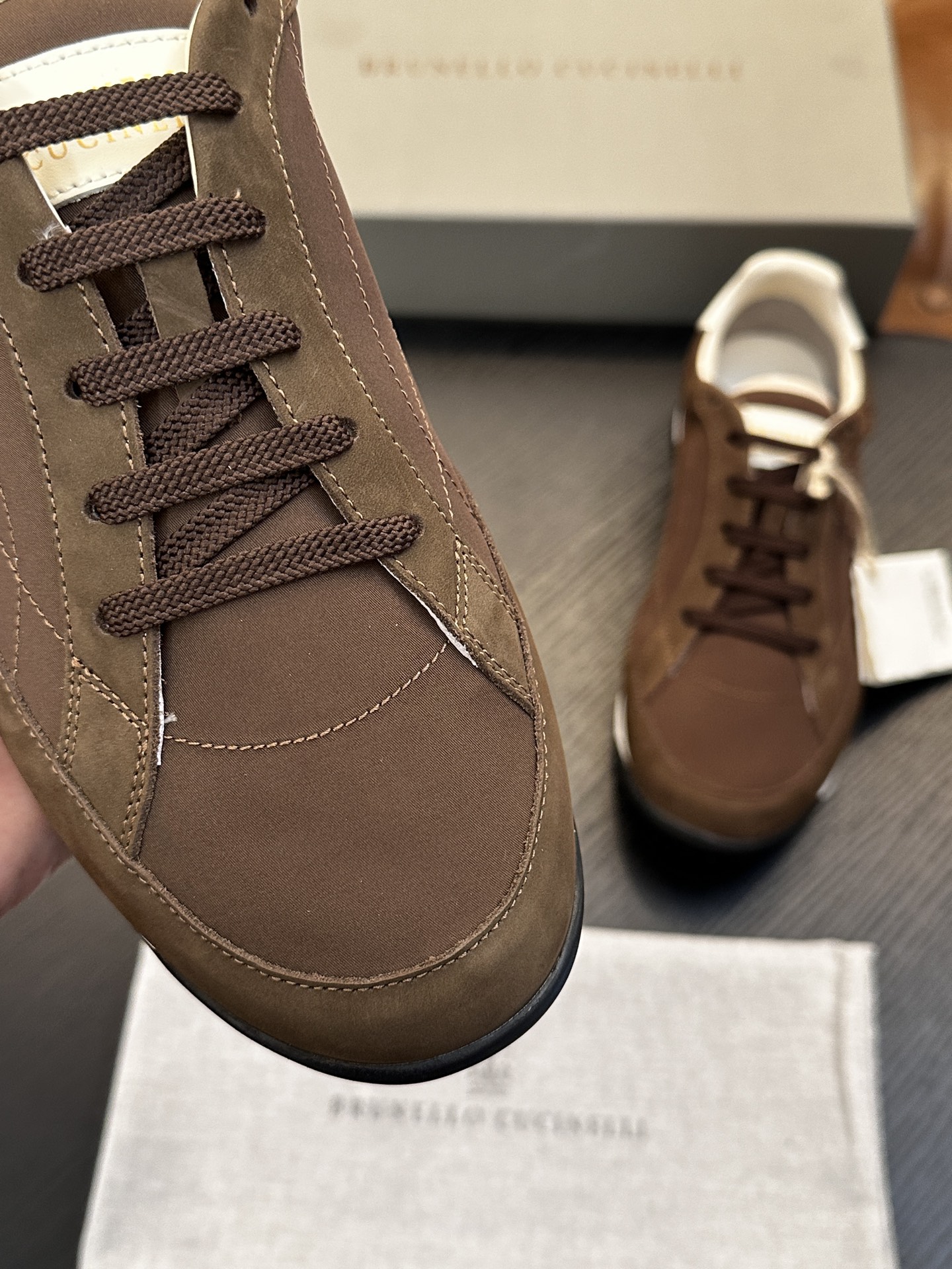 BC新款上架🆕Brunello Cucinelli 系带休闲男鞋|鞋面意大利进口细腻反毛皮|内里本白色苯染专用小牛皮|0 BC新款上架🆕Brunello Cucinelli 系带休闲男鞋|鞋面意大利进口细腻反毛皮|内里本白色苯染专用小牛皮|0