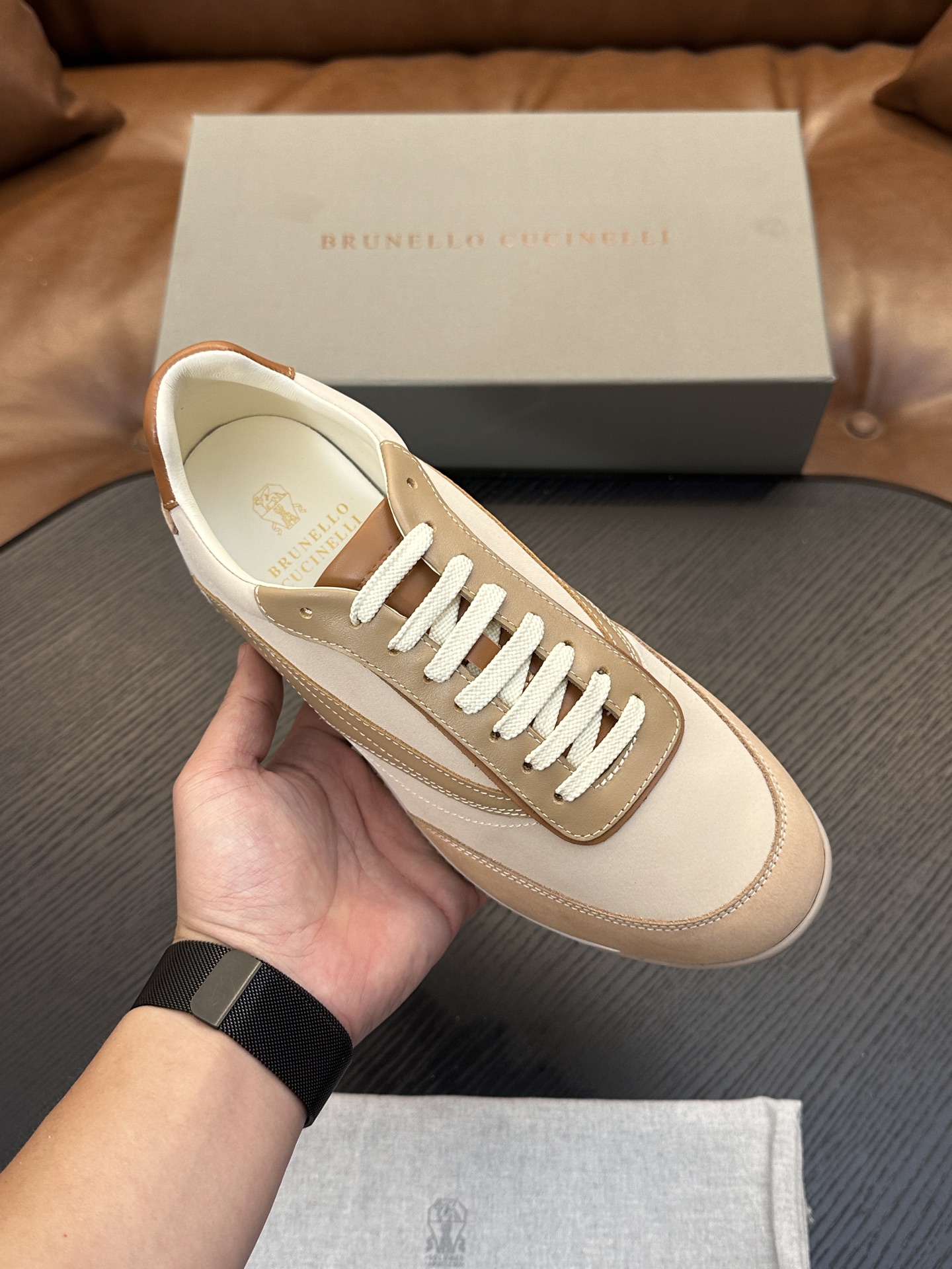 BC新款上架🆕Brunello Cucinelli 系带休闲男鞋|鞋面意大利进口细腻反毛皮|内里本白色苯染专用小牛皮|0 BC新款上架🆕Brunello Cucinelli 系带休闲男鞋|鞋面意大利进口细腻反毛皮|内里本白色苯染专用小牛皮|0