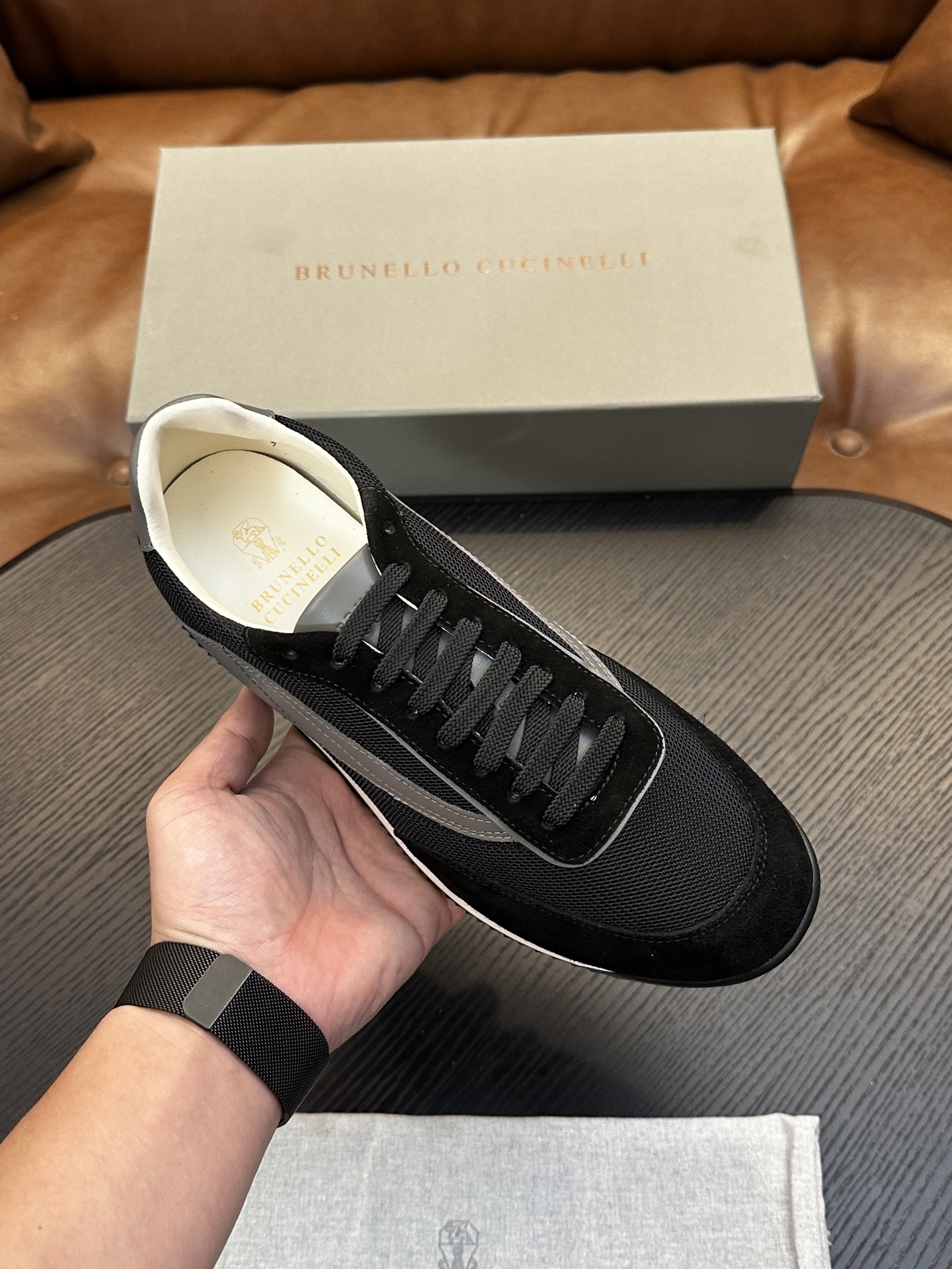 BC新款上架🆕Brunello Cucinelli 系带休闲男鞋|鞋面意大利进口细腻反毛皮|内里本白色苯染专用小牛皮|0 BC新款上架🆕Brunello Cucinelli 系带休闲男鞋|鞋面意大利进口细腻反毛皮|内里本白色苯染专用小牛皮|0