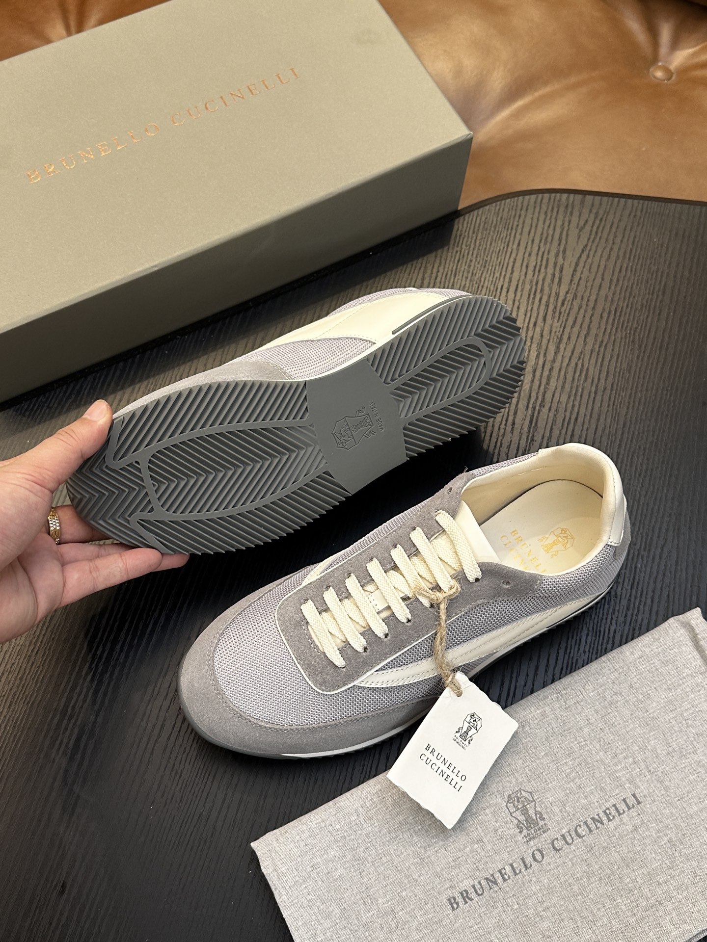 BC新款上架🆕Brunello Cucinelli 系带休闲男鞋|鞋面意大利进口细腻反毛皮|内里本白色苯染专用小牛皮|0 BC新款上架🆕Brunello Cucinelli 系带休闲男鞋|鞋面意大利进口细腻反毛皮|内里本白色苯染专用小牛皮|0