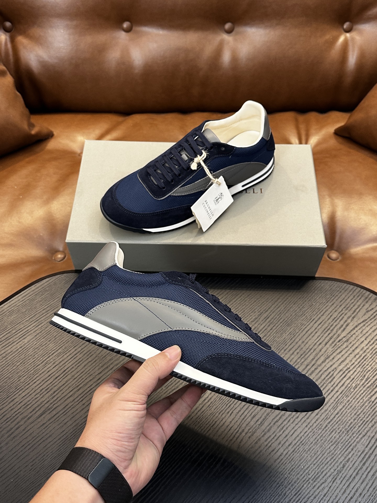BC新款上架🆕Brunello Cucinelli 系带休闲男鞋|鞋面意大利进口细腻反毛皮|内里本白色苯染专用小牛皮|0 BC新款上架🆕Brunello Cucinelli 系带休闲男鞋|鞋面意大利进口细腻反毛皮|内里本白色苯染专用小牛皮|0