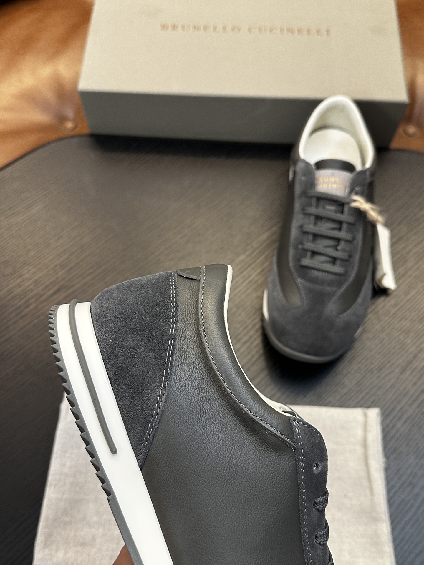 BC新款上架🆕Brunello Cucinelli 系带休闲男鞋|鞋面意大利进口细腻反毛皮|内里本白色苯染专用小牛皮|0 BC新款上架🆕Brunello Cucinelli 系带休闲男鞋|鞋面意大利进口细腻反毛皮|内里本白色苯染专用小牛皮|0