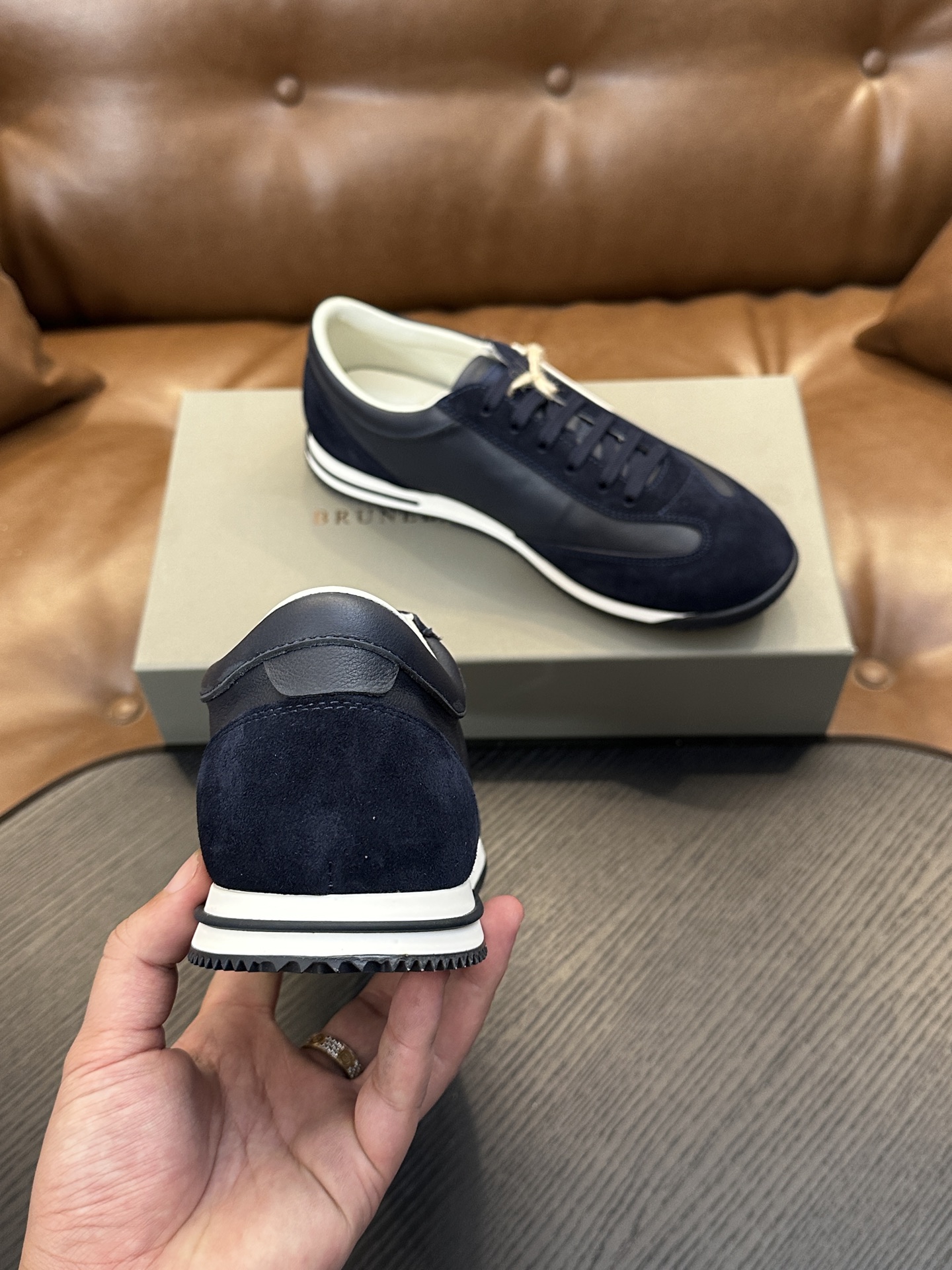 BC新款上架🆕Brunello Cucinelli 系带休闲男鞋|鞋面意大利进口细腻反毛皮|内里本白色苯染专用小牛皮|0 BC新款上架🆕Brunello Cucinelli 系带休闲男鞋|鞋面意大利进口细腻反毛皮|内里本白色苯染专用小牛皮|0