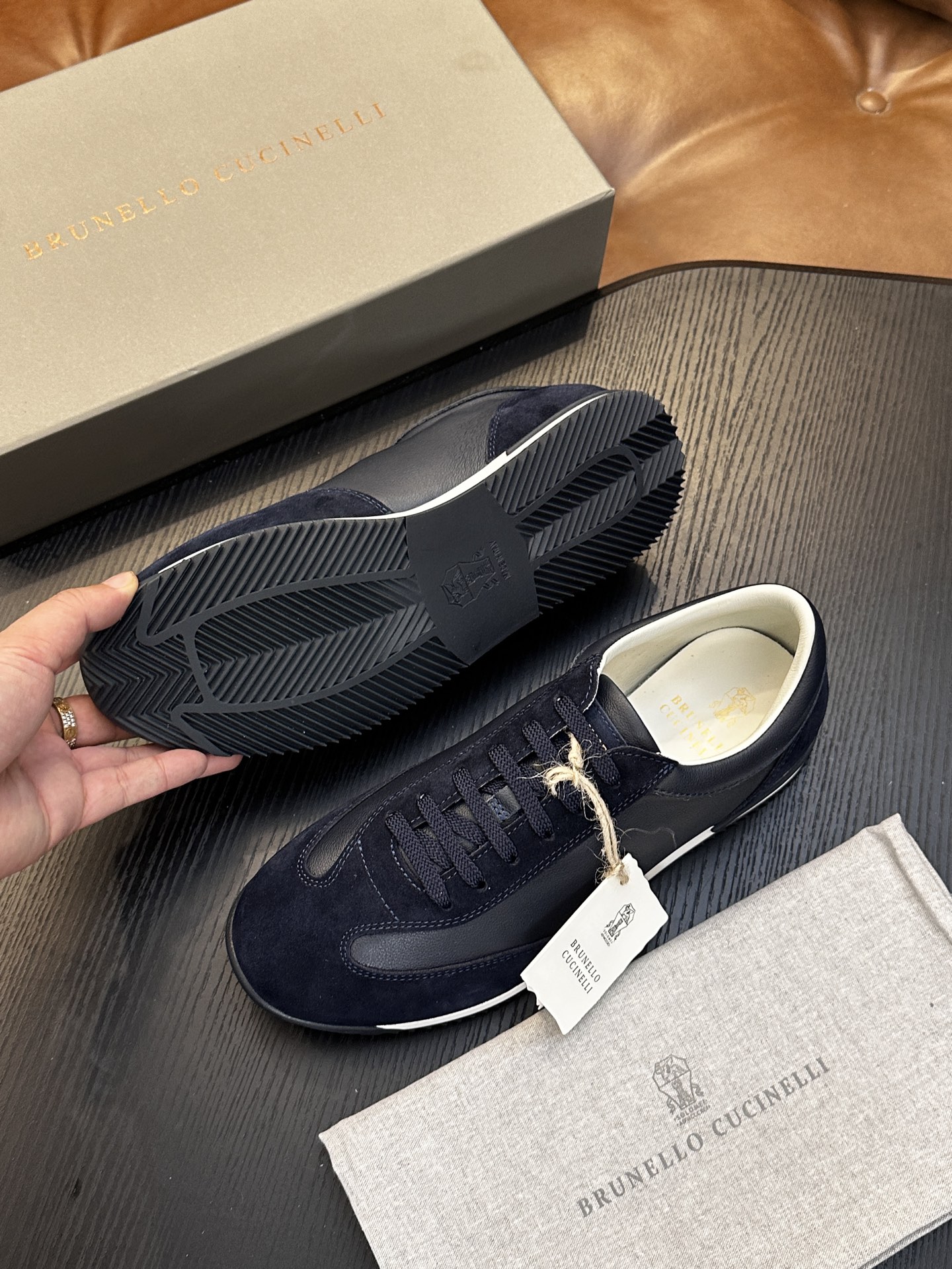 BC新款上架🆕Brunello Cucinelli 系带休闲男鞋|鞋面意大利进口细腻反毛皮|内里本白色苯染专用小牛皮|0 BC新款上架🆕Brunello Cucinelli 系带休闲男鞋|鞋面意大利进口细腻反毛皮|内里本白色苯染专用小牛皮|0