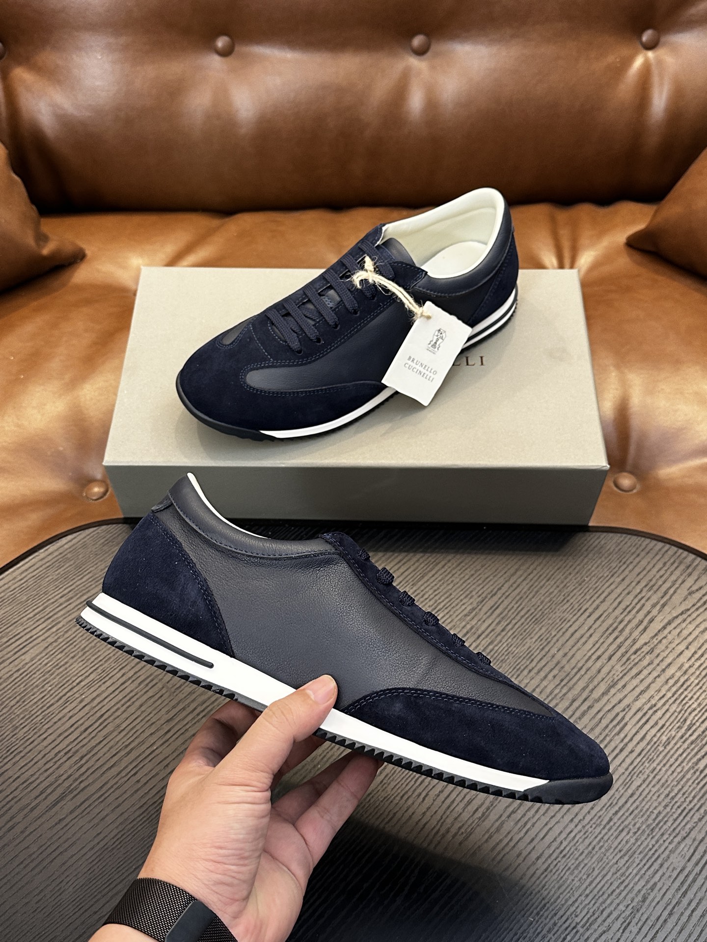 BC新款上架🆕Brunello Cucinelli 系带休闲男鞋|鞋面意大利进口细腻反毛皮|内里本白色苯染专用小牛皮|0 BC新款上架🆕Brunello Cucinelli 系带休闲男鞋|鞋面意大利进口细腻反毛皮|内里本白色苯染专用小牛皮|0