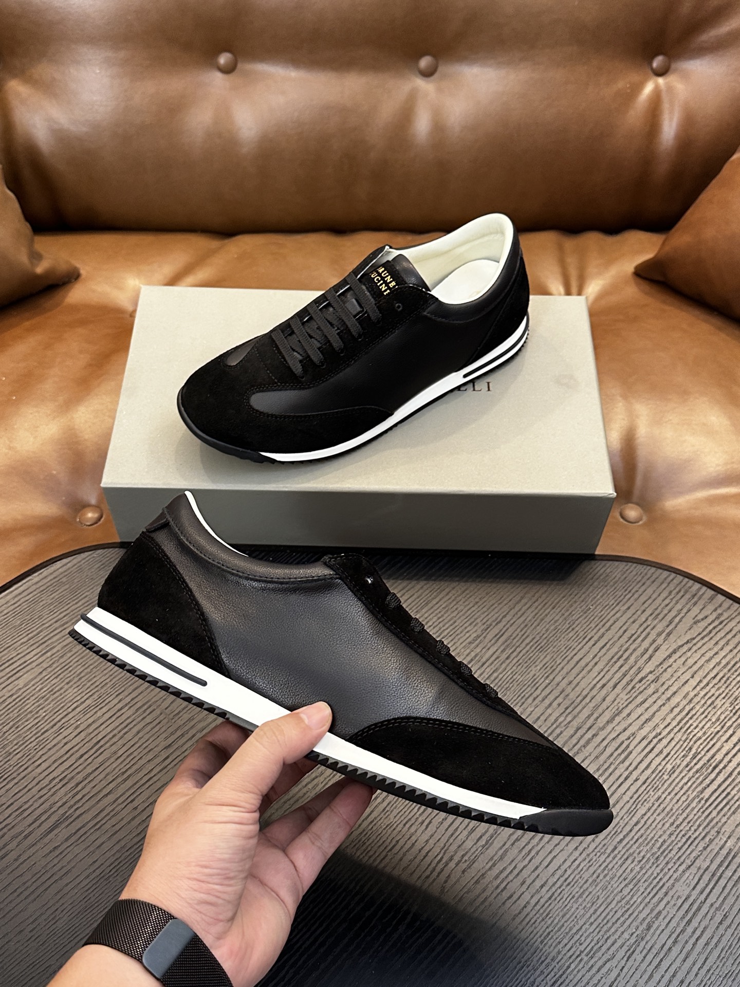 BC新款上架🆕Brunello Cucinelli 系带休闲男鞋|鞋面意大利进口细腻反毛皮|内里本白色苯染专用小牛皮|0 BC新款上架🆕Brunello Cucinelli 系带休闲男鞋|鞋面意大利进口细腻反毛皮|内里本白色苯染专用小牛皮|0