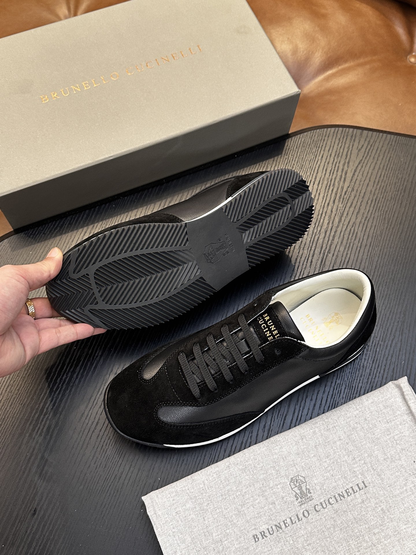 BC新款上架🆕Brunello Cucinelli 系带休闲男鞋|鞋面意大利进口细腻反毛皮|内里本白色苯染专用小牛皮|0 BC新款上架🆕Brunello Cucinelli 系带休闲男鞋|鞋面意大利进口细腻反毛皮|内里本白色苯染专用小牛皮|0