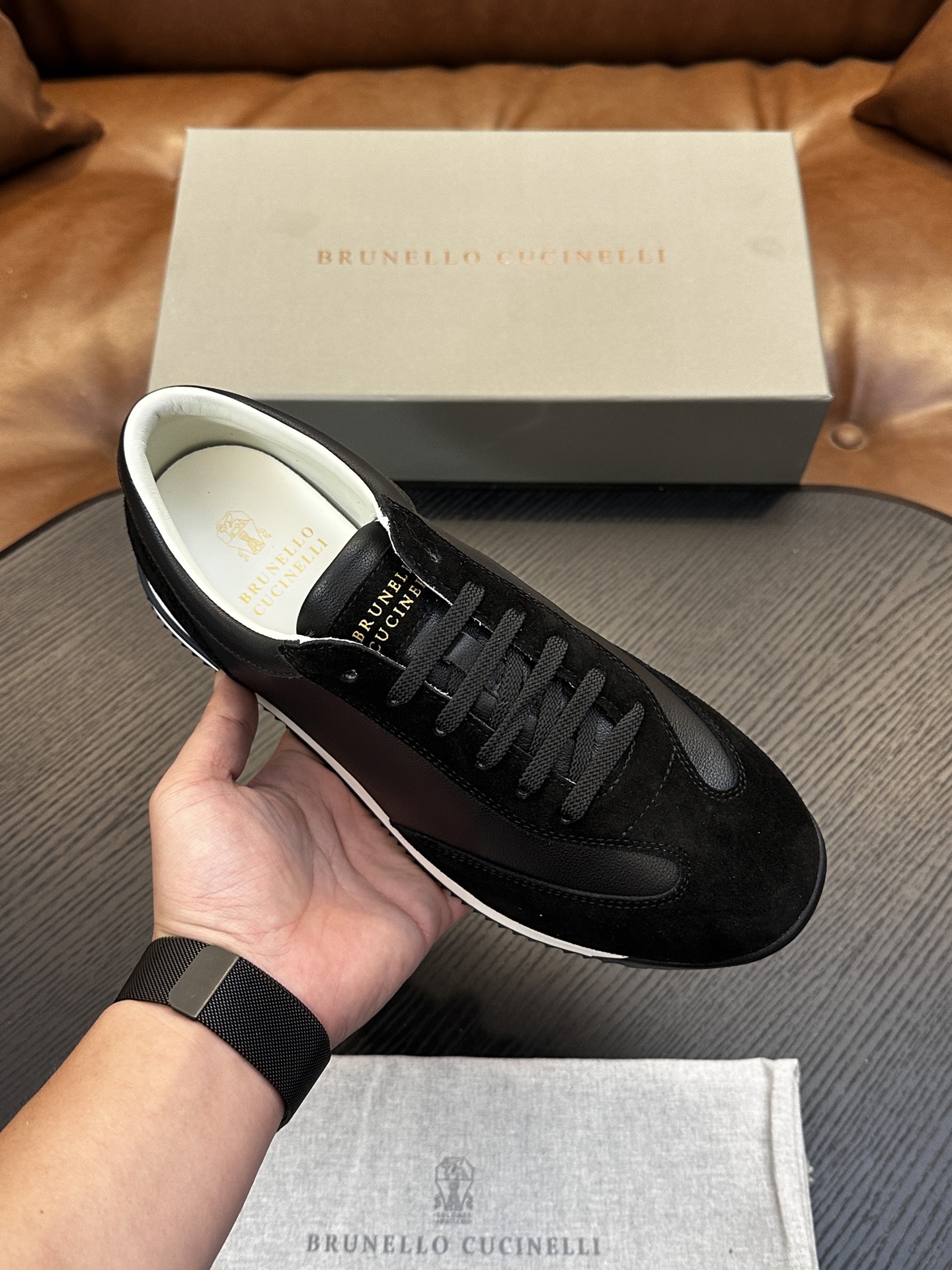 BC新款上架🆕Brunello Cucinelli 系带休闲男鞋|鞋面意大利进口细腻反毛皮|内里本白色苯染专用小牛皮|0 BC新款上架🆕Brunello Cucinelli 系带休闲男鞋|鞋面意大利进口细腻反毛皮|内里本白色苯染专用小牛皮|0