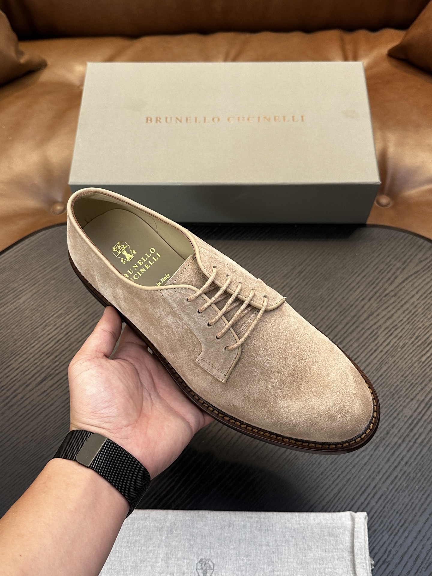 BC新品注塑真皮底🆕Brunello Cucinelli新款真皮底鞋|面料采用进口胎牛皮|高档细腻|如天鹅绒一般柔软的皮 BC新品注塑真皮底🆕Brunello Cucinelli新款真皮底鞋|面料采用进口胎牛皮|高档细腻|如天鹅绒一般柔软的皮