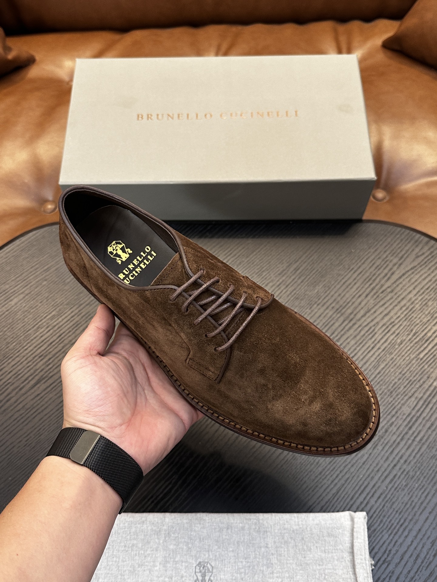 BC新品注塑真皮底🆕Brunello Cucinelli新款真皮底鞋|面料采用进口胎牛皮|高档细腻|如天鹅绒一般柔软的皮 BC新品注塑真皮底🆕Brunello Cucinelli新款真皮底鞋|面料采用进口胎牛皮|高档细腻|如天鹅绒一般柔软的皮