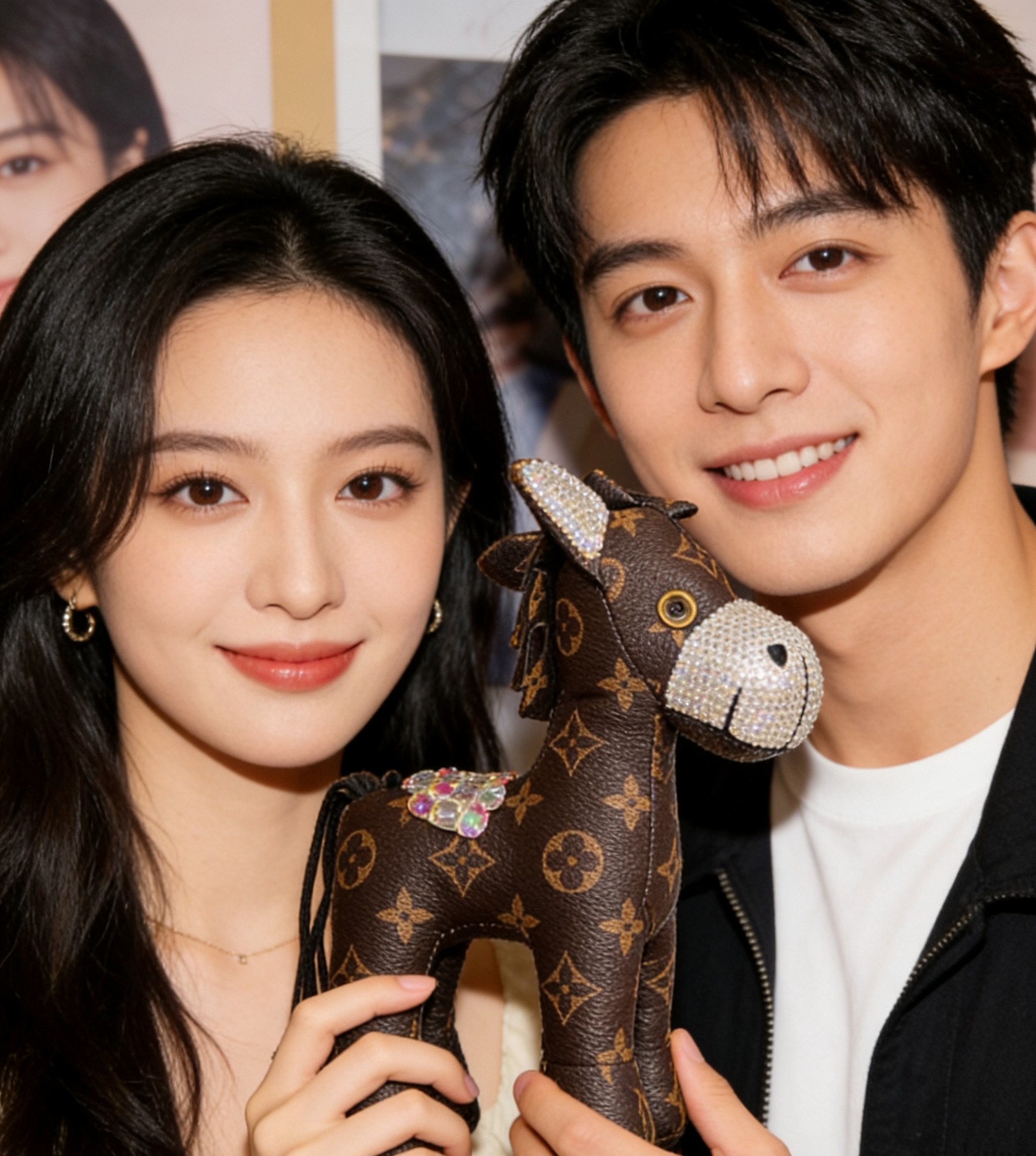 Louis Vuitton 老花小马摆件