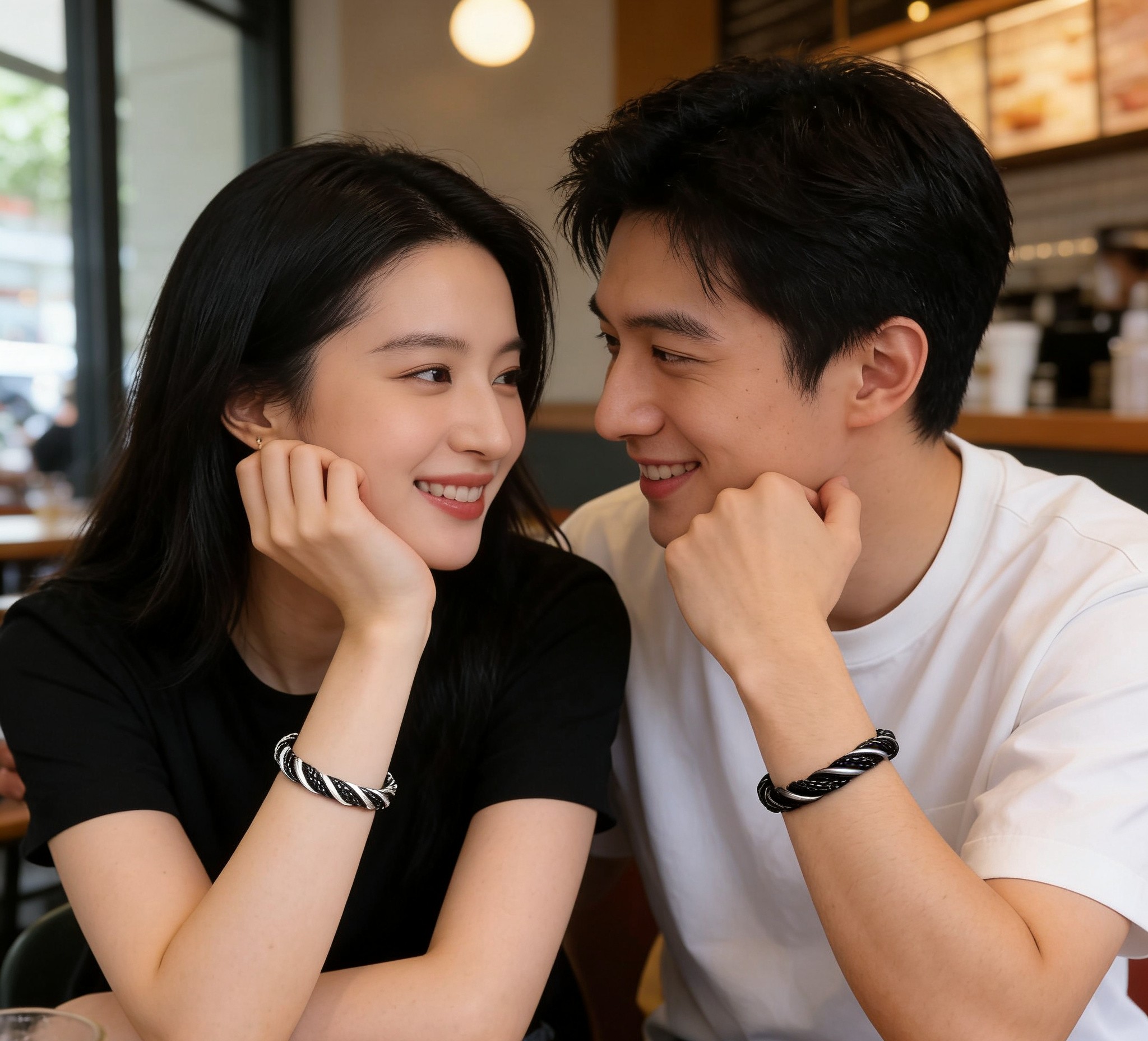 Chrome Hearts Hearts 克罗心 扭纹开口手镯