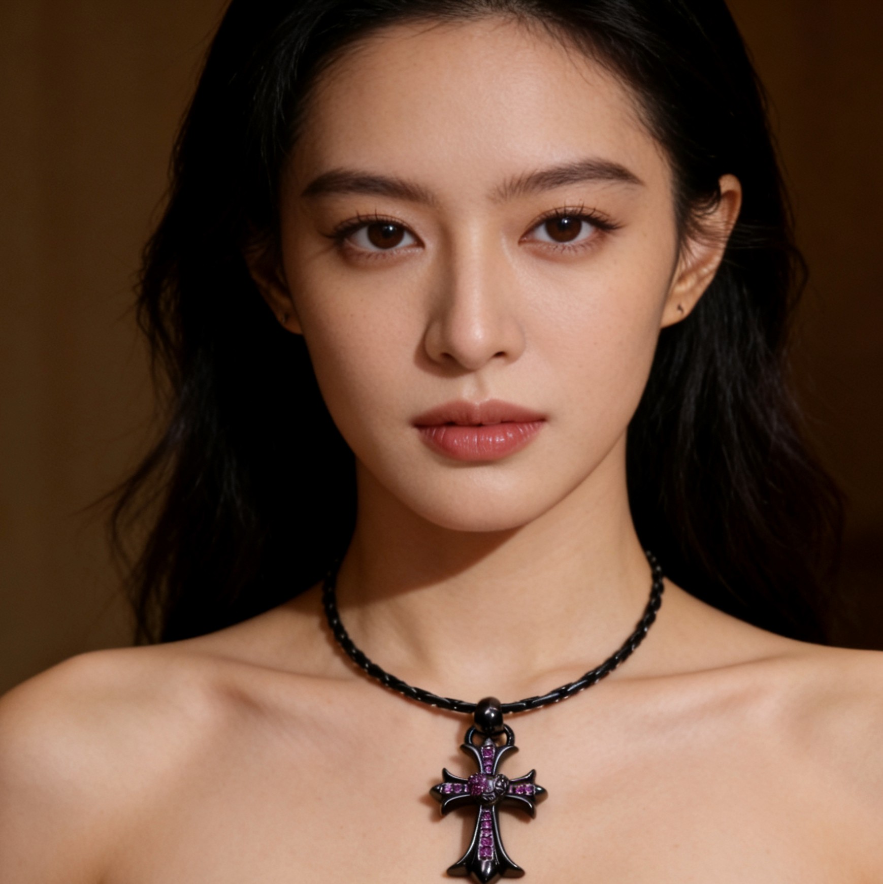 Chrome Hearts 𝐡𝐞𝐚𝐫𝐭𝐬 克罗心项链