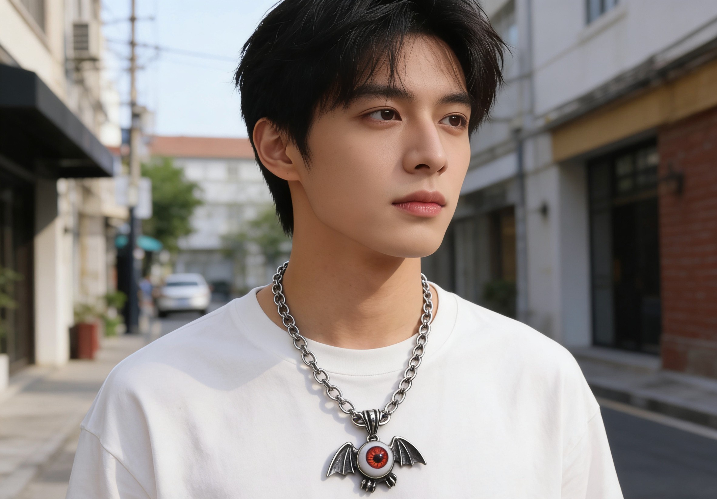 Chrome Hearts 𝐡𝐞𝐚𝐫𝐭𝐬 克罗心字母链 暗 ［字母暴动］ 蚀刻字母链｜纯手工镌刻末日密语