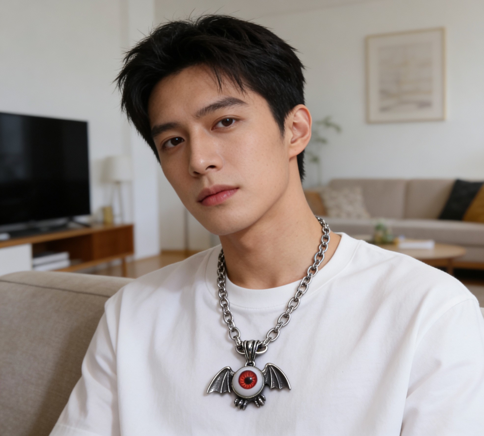 Chrome Hearts 𝐡𝐞𝐚𝐫𝐭𝐬 克罗心字母链 暗 ［字母暴动］ 蚀刻字母链｜纯手工镌刻末日密语
