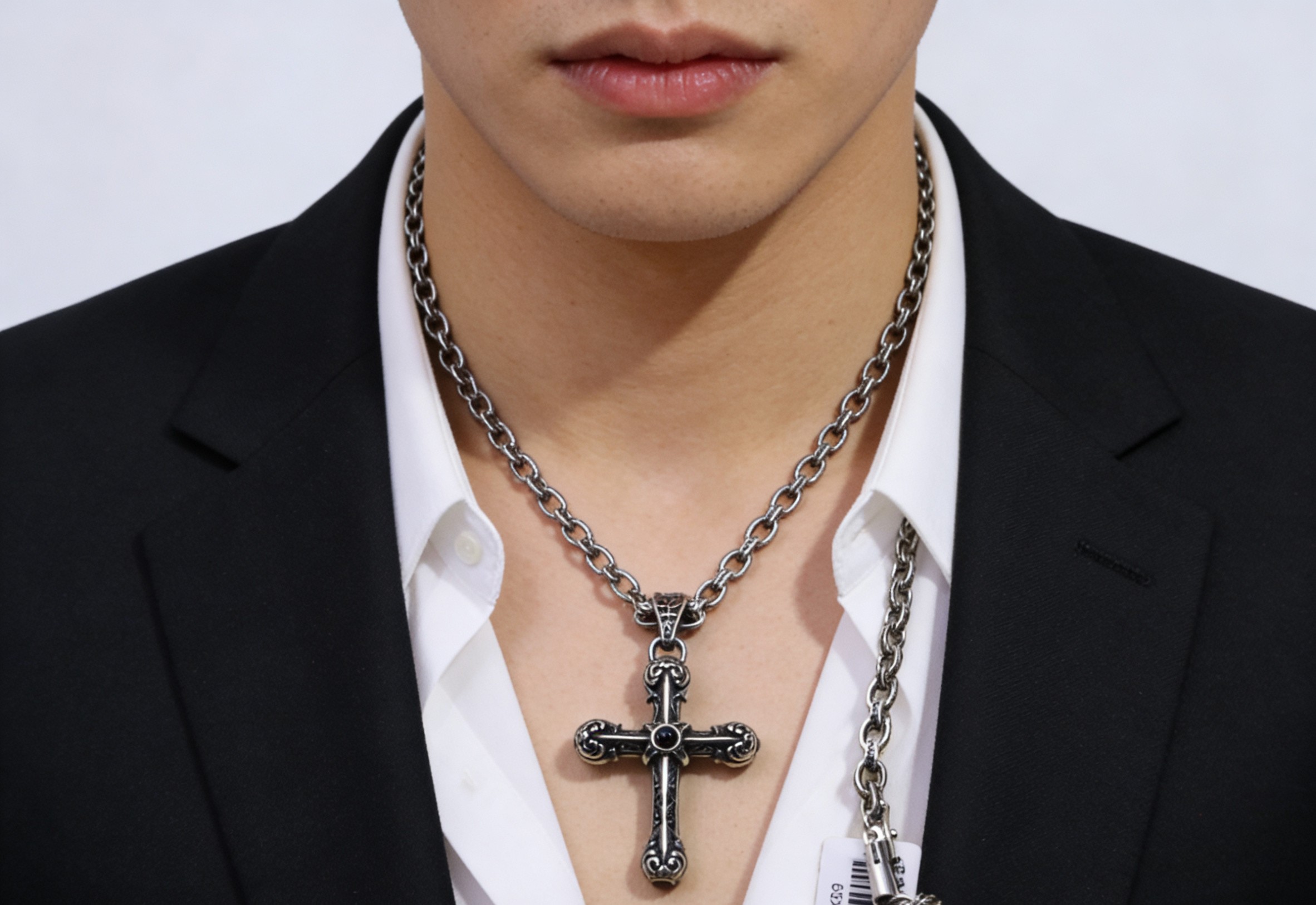 Chrome Hearts 𝐡𝐞𝐚𝐫𝐭𝐬 克罗心字母链 暗 ［字母暴动］ 蚀刻字母链｜纯手工镌刻末日密语
