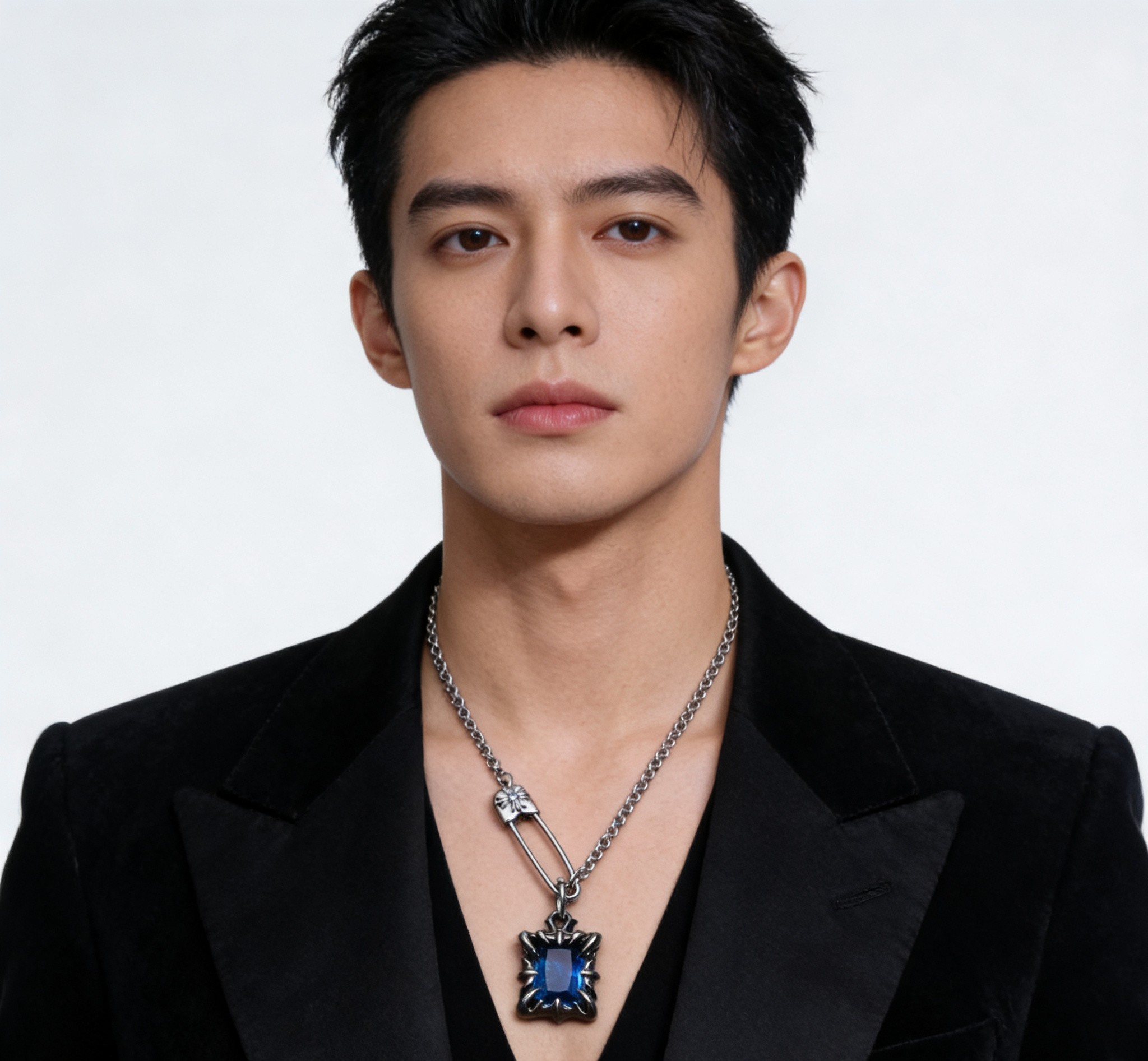 Chrome Hearts 𝐡𝐞𝐚𝐫𝐭𝐬 克罗心项链胸针链