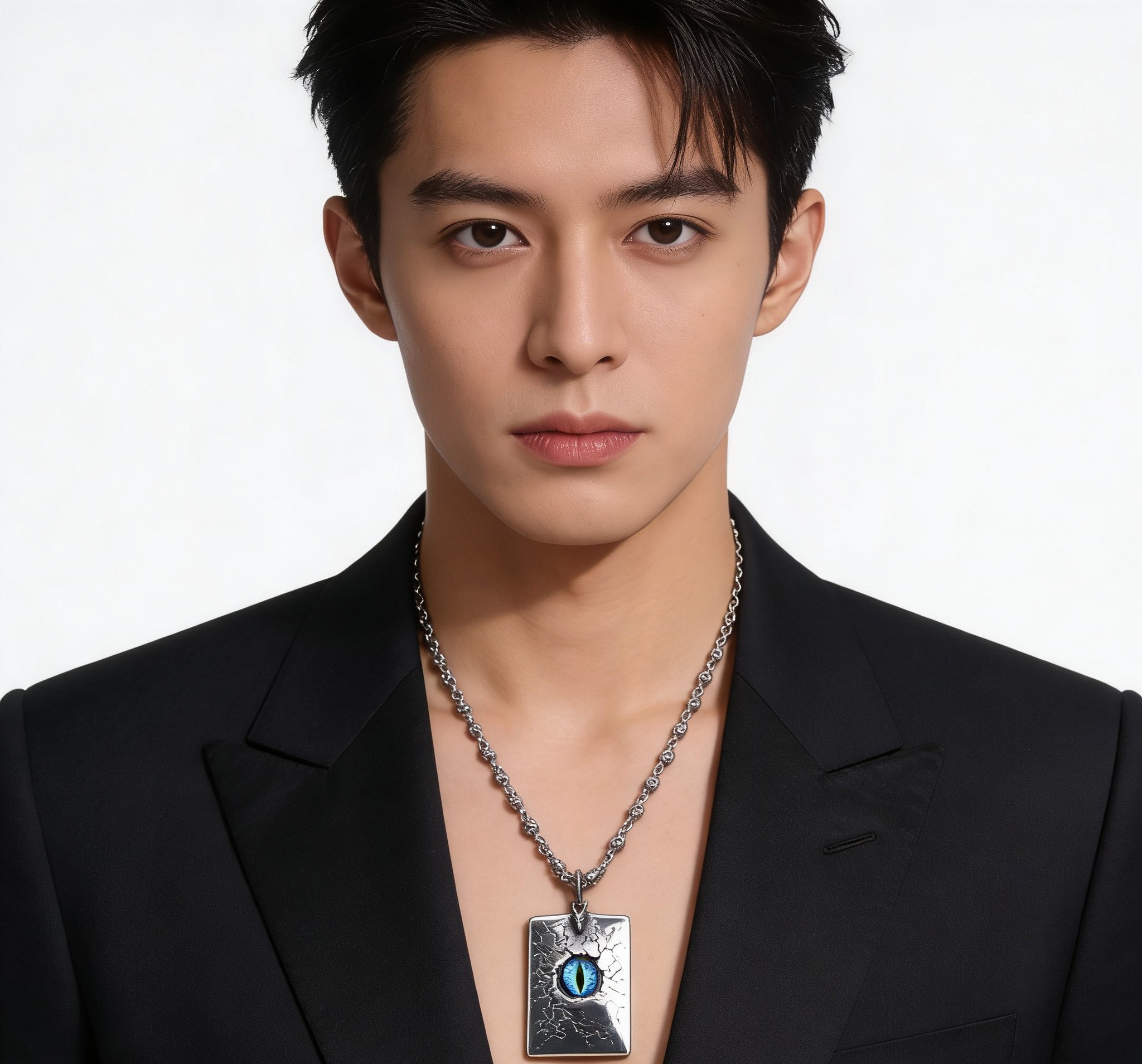 Chrome Hearts 𝐡𝐞𝐚𝐫𝐭𝐬 克罗心项链