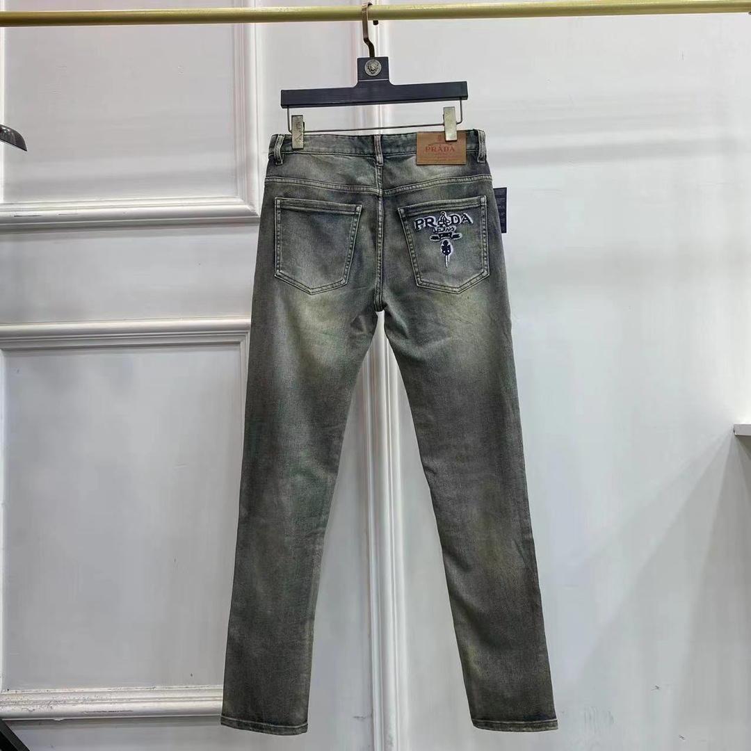 Prada 2024 Spring & Summer Men’s Jeans: Flexible Fabric, Exclusive Design, Premium Quality. - 图片 3