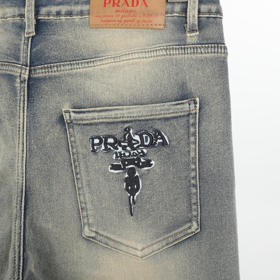 Prada 2024 Spring & Summer Men’s Jeans: Flexible Fabric, Exclusive Design, Premium Quality. - 图片 7