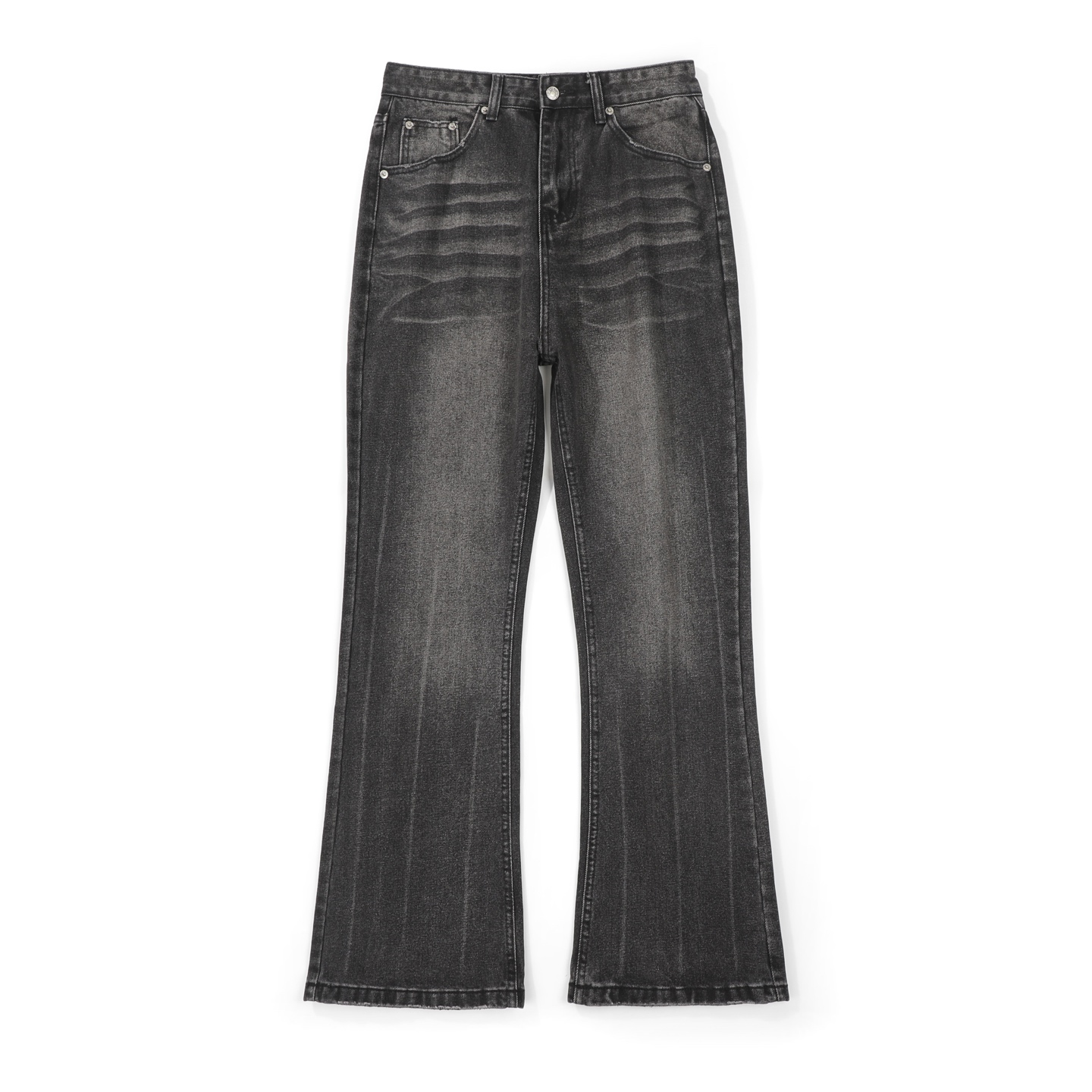 P125 Blcg 24Fw vaqueros de campana lavados y desgastados, Demna Flared Trousers 🌟 25ss nuevos, vaqueros de campana con…