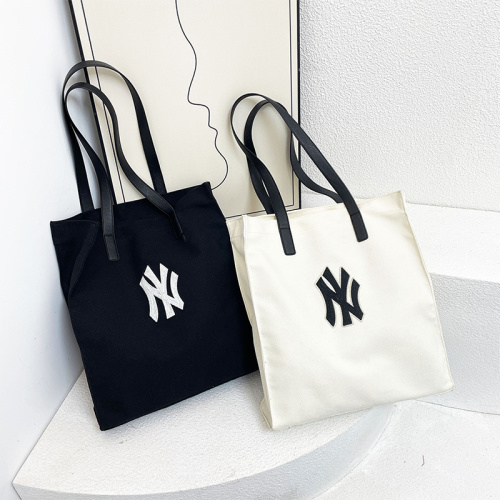 MLB New York Yankees Canvas Tote Bag, Trendy, Large Capacity, Lightweight 1 MLB New York Yankees Canvas Tote Bag, Trendy, Large Capacity, Lightweight